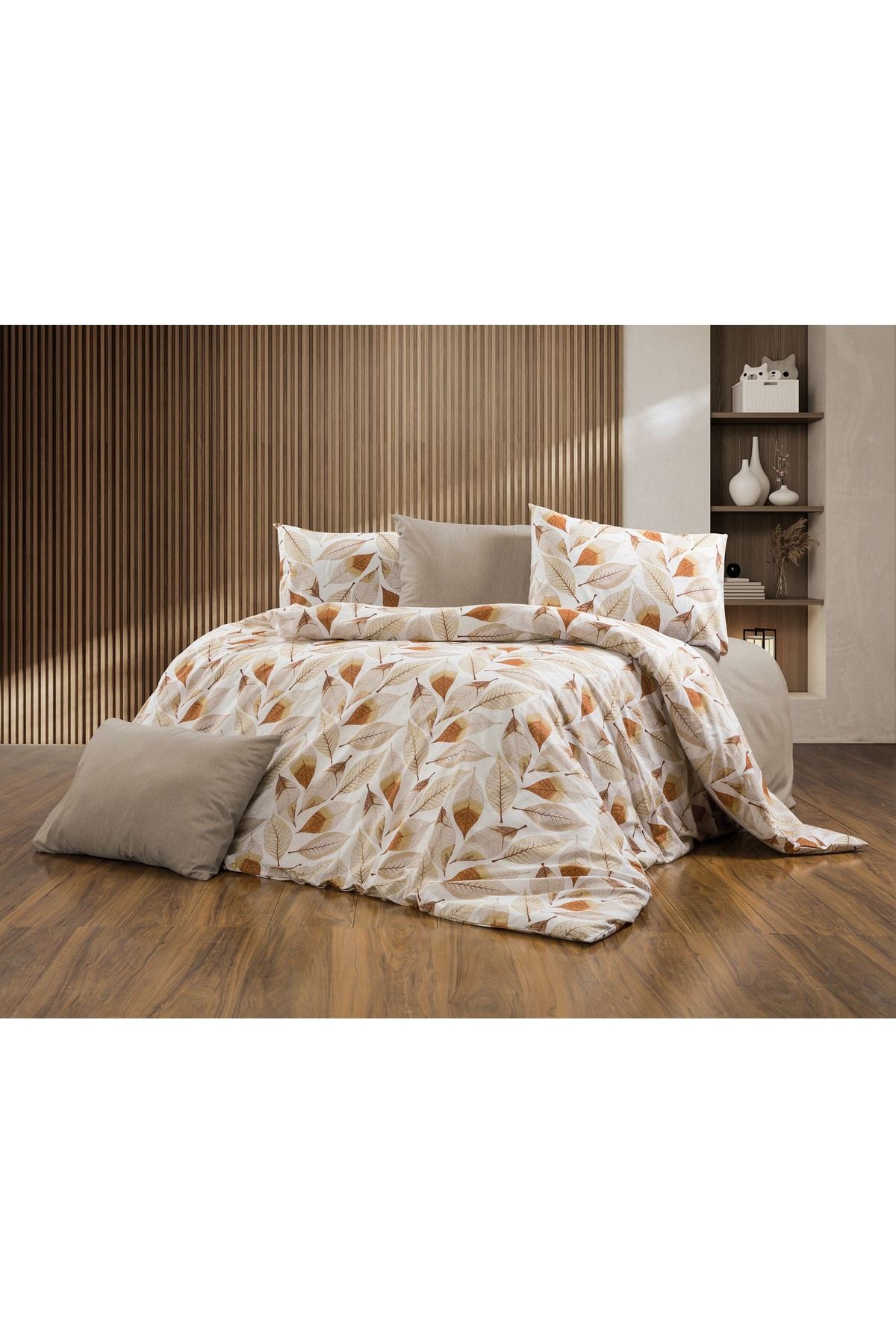 Seher Home Gerbera Çift Kişilik Nevresim Takımı 4 parça