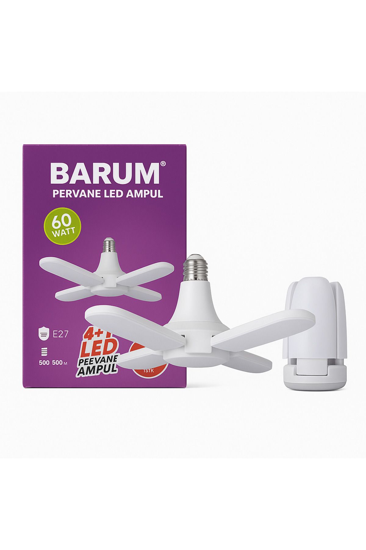 Barum 60watt 4+1 Pervane LED Ampul