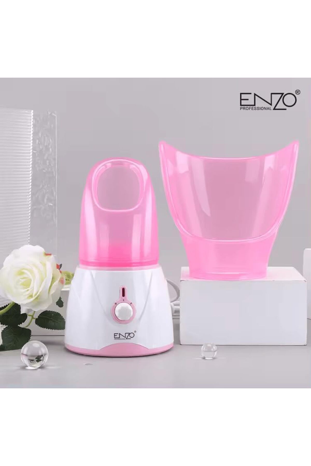 Enzo Professional-ENZO EN-8104 Nano Ionic Facial Steamer - Intl Version 4