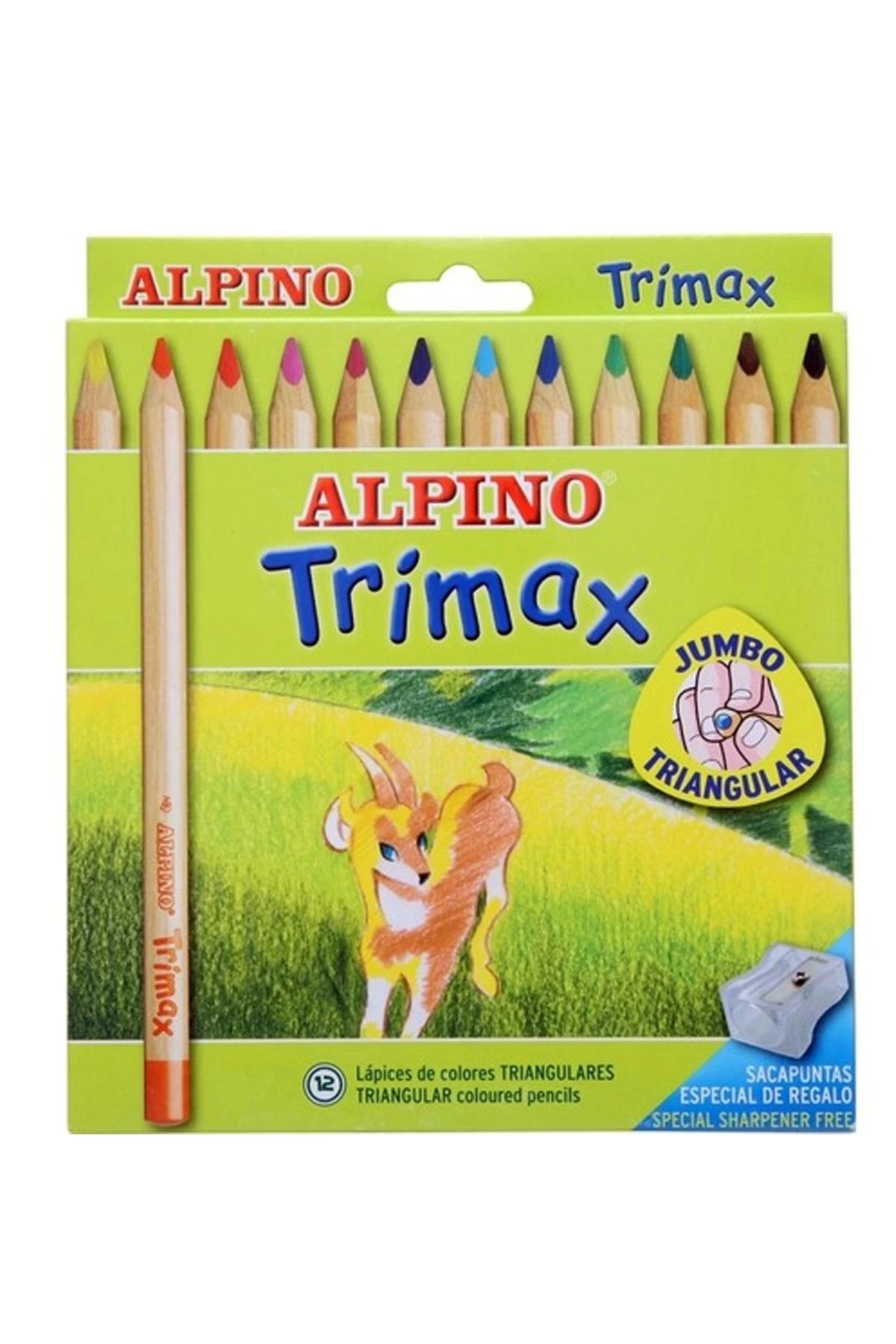 PRATİKOBA Cem Alpino AL-113 Trimax Jumbo Kuruboya 12'li