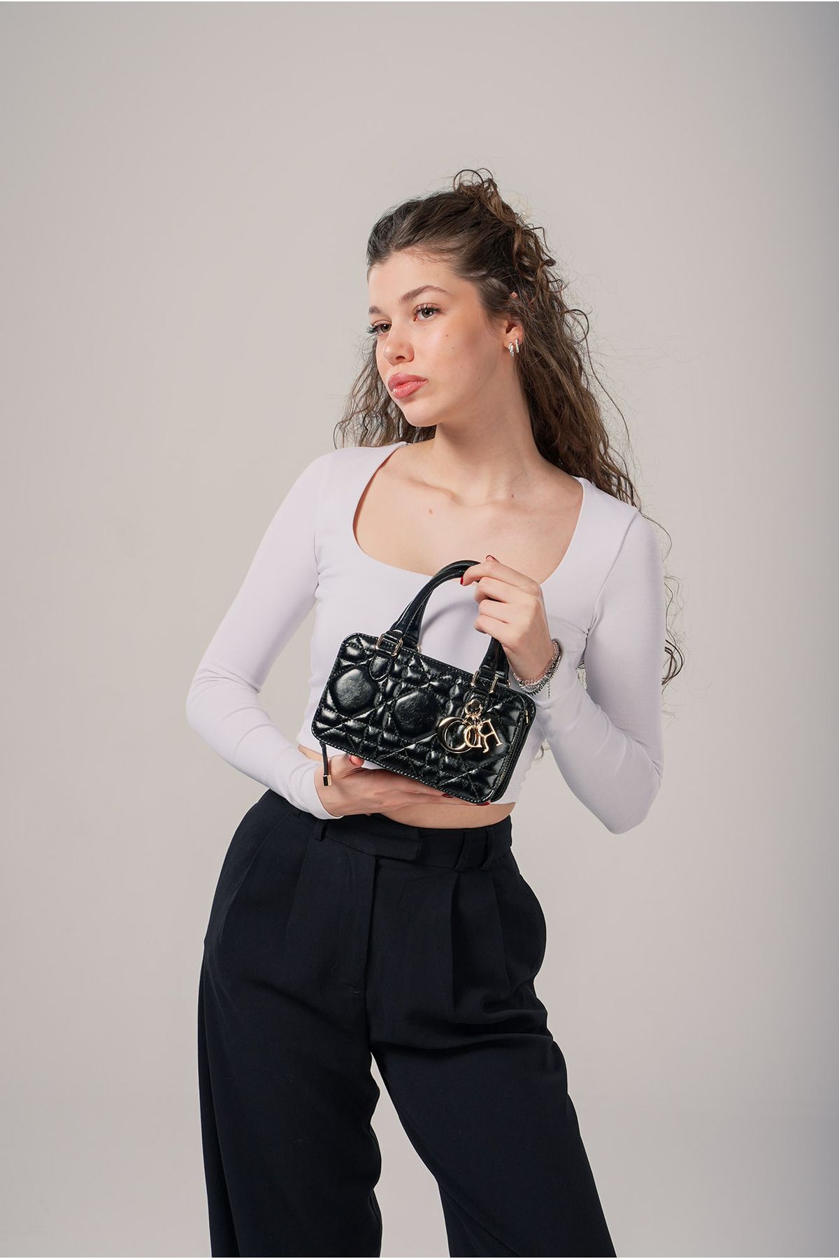 ÇÇS ÇÇS KADIN OMUZ ÇANTASI CCS18029 Siyah