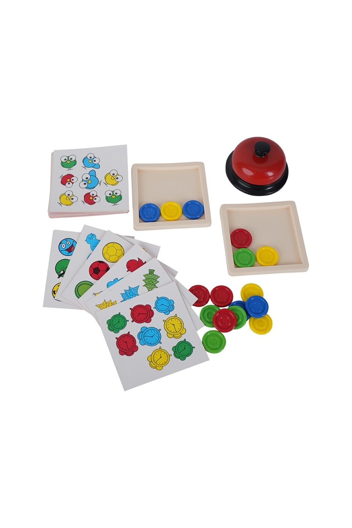 schilia-Speedy Swipe Quick Swipe Reflex and Attention Developer 2-Person Box Game with Bells 5