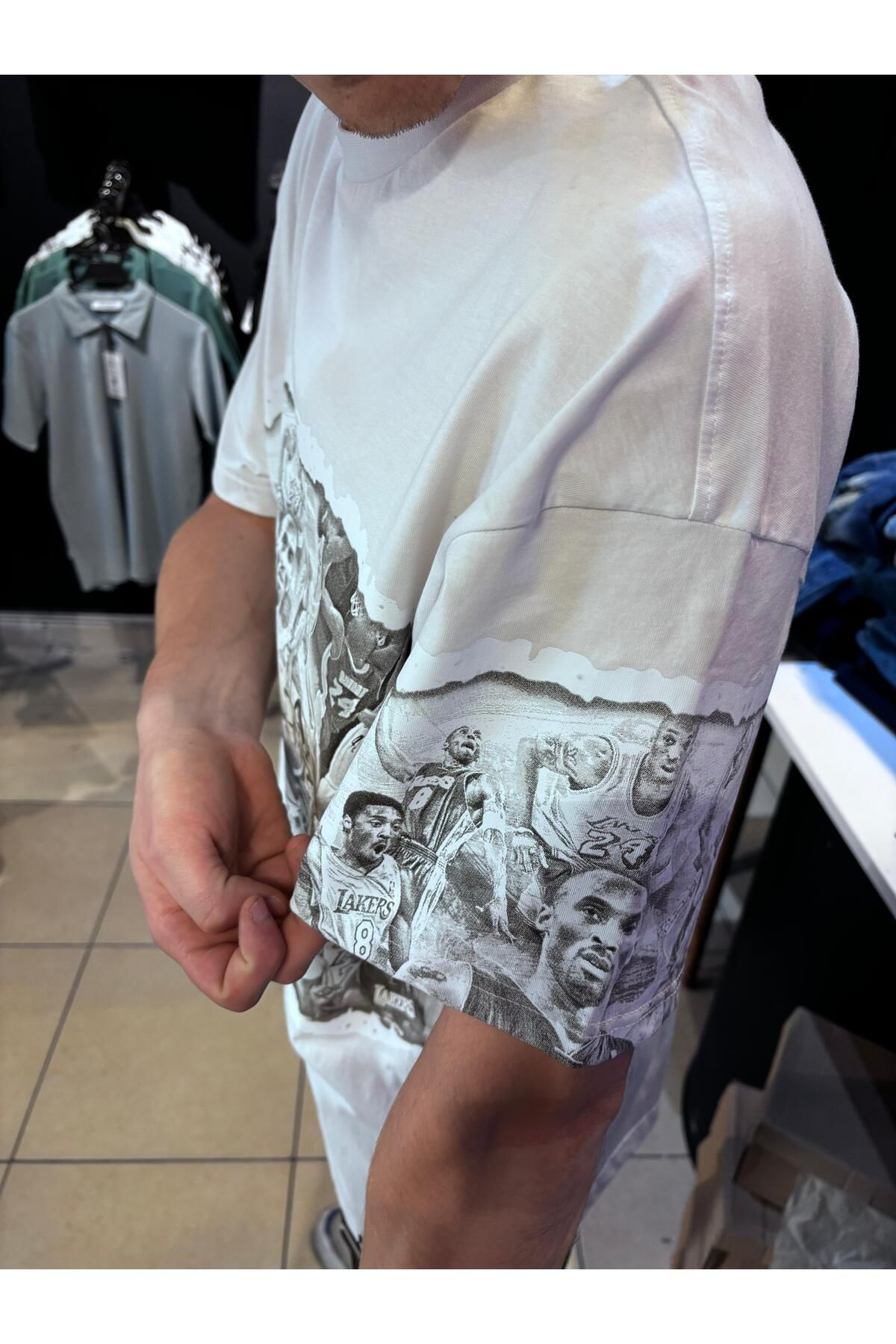 Q45collection tshirt  beyaz