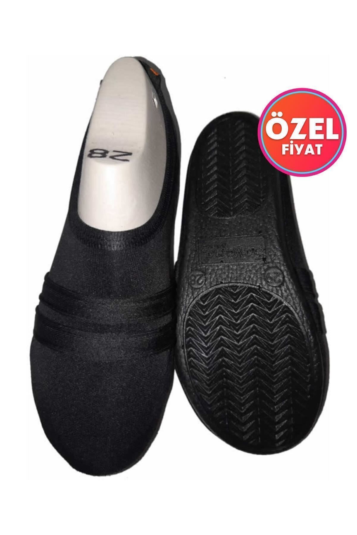 Savana Siyah Unisex Altı Kalın Kaymaz Deniz Patiği 123deniz9 görsel 7
