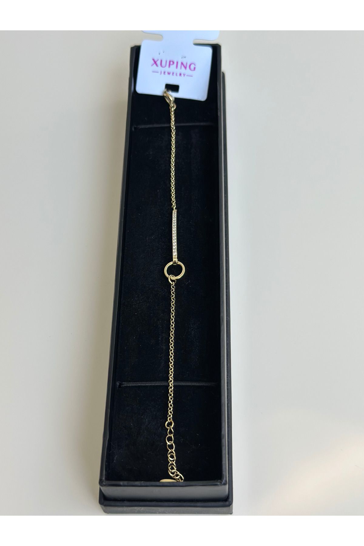 NİSSBEBE XUPİNG JEWELRY VİP Bileklik 14K Renk KARARMAZ Çelik Bileklik (DOĞALTAŞ BİLEKLİK HEDİYE)