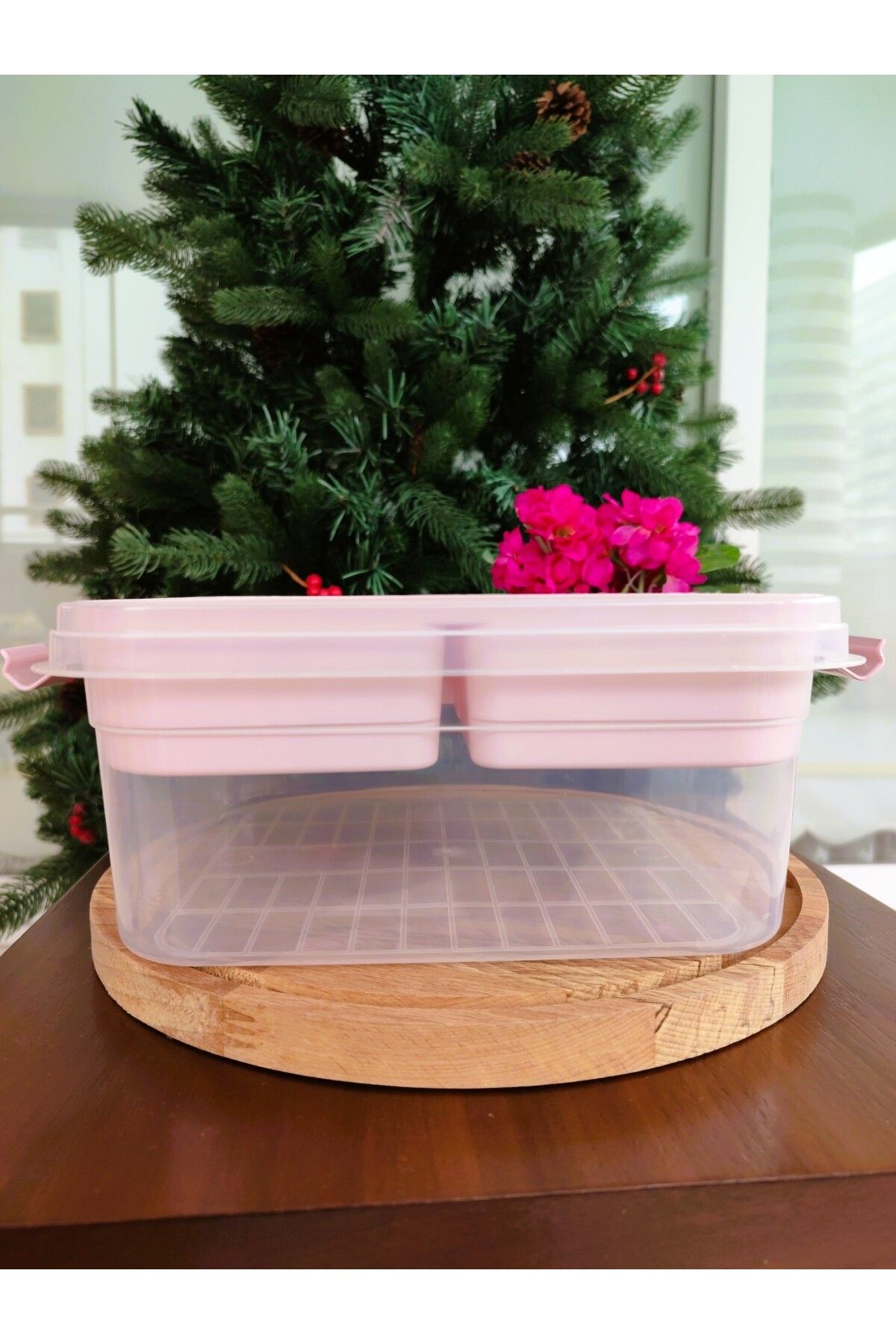 Madame Coco-Modline Layered Box with Bracket Ecru Color - 26X24X11 cm 5