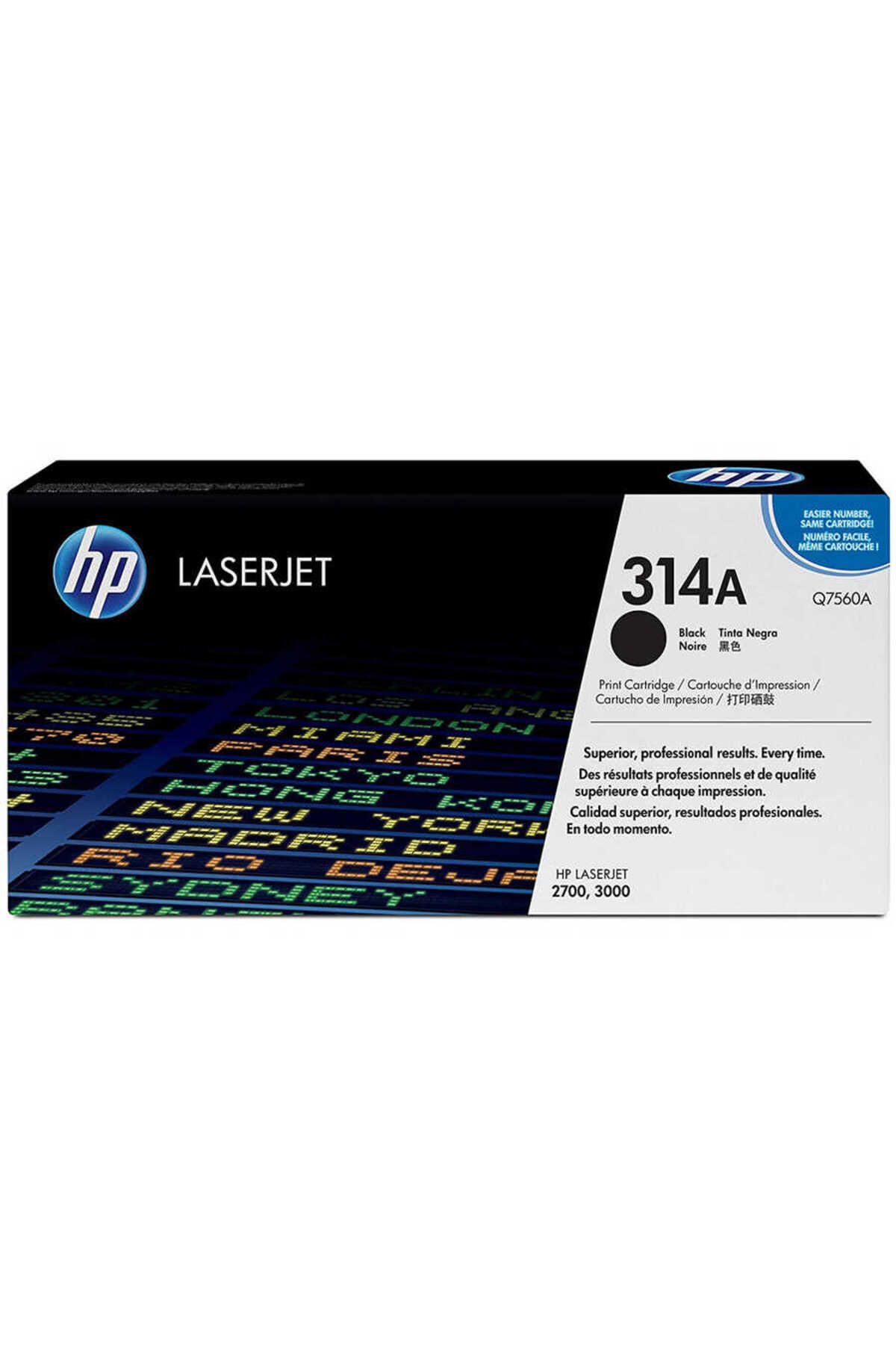 HP 314A - Q7560A - SİYAH TONER