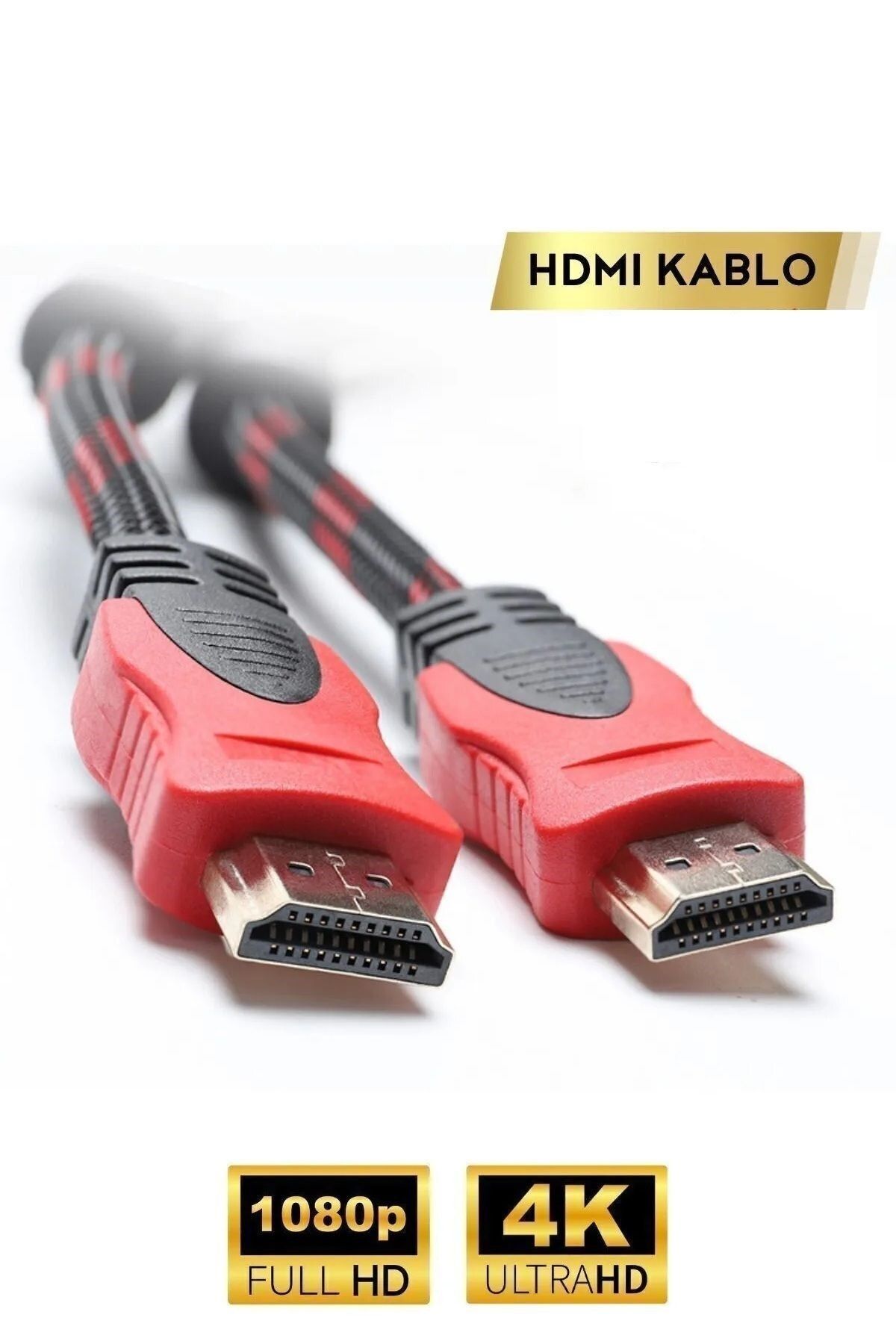 1.5 Metre Full Hd 1080p Örgülü Hdmı Kablo
