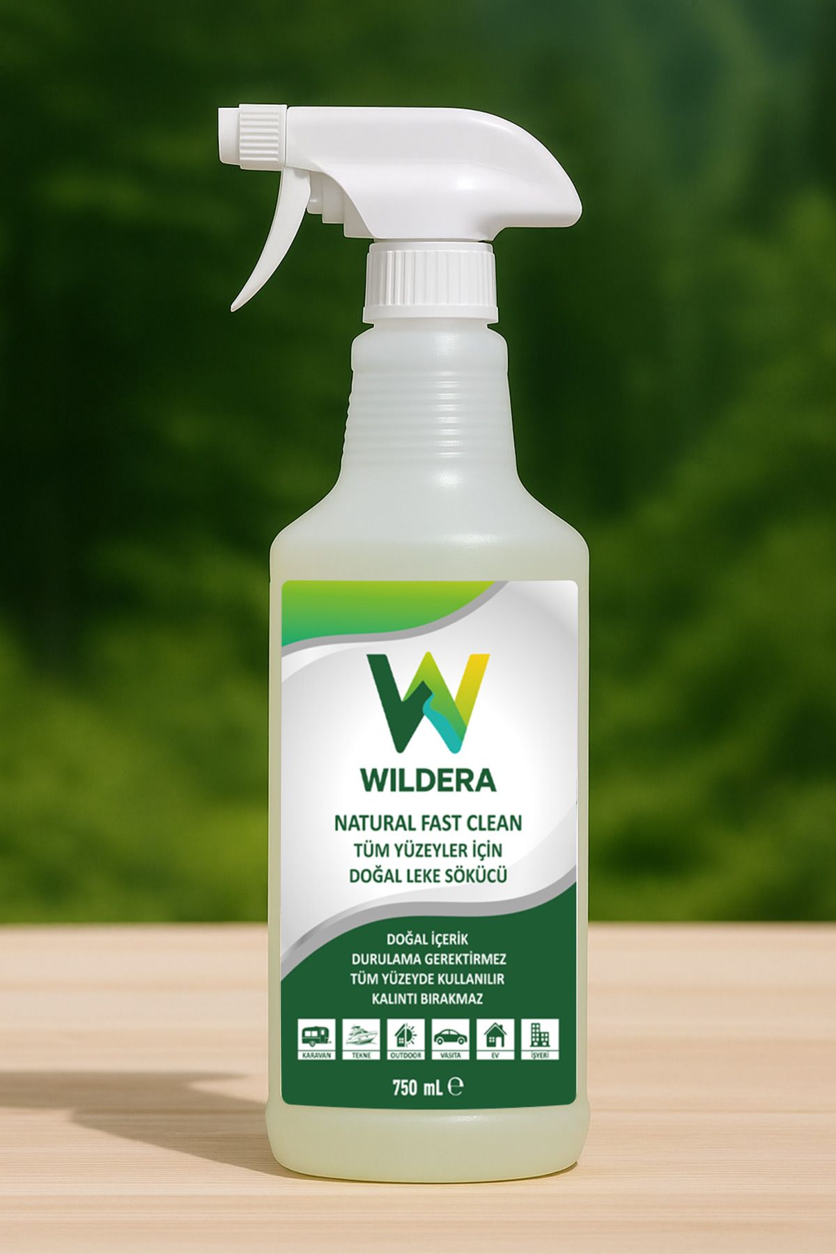 wildera Naturel Fast Clean - Tüm Yüzeyler İçin Doğal Leke Sökücü