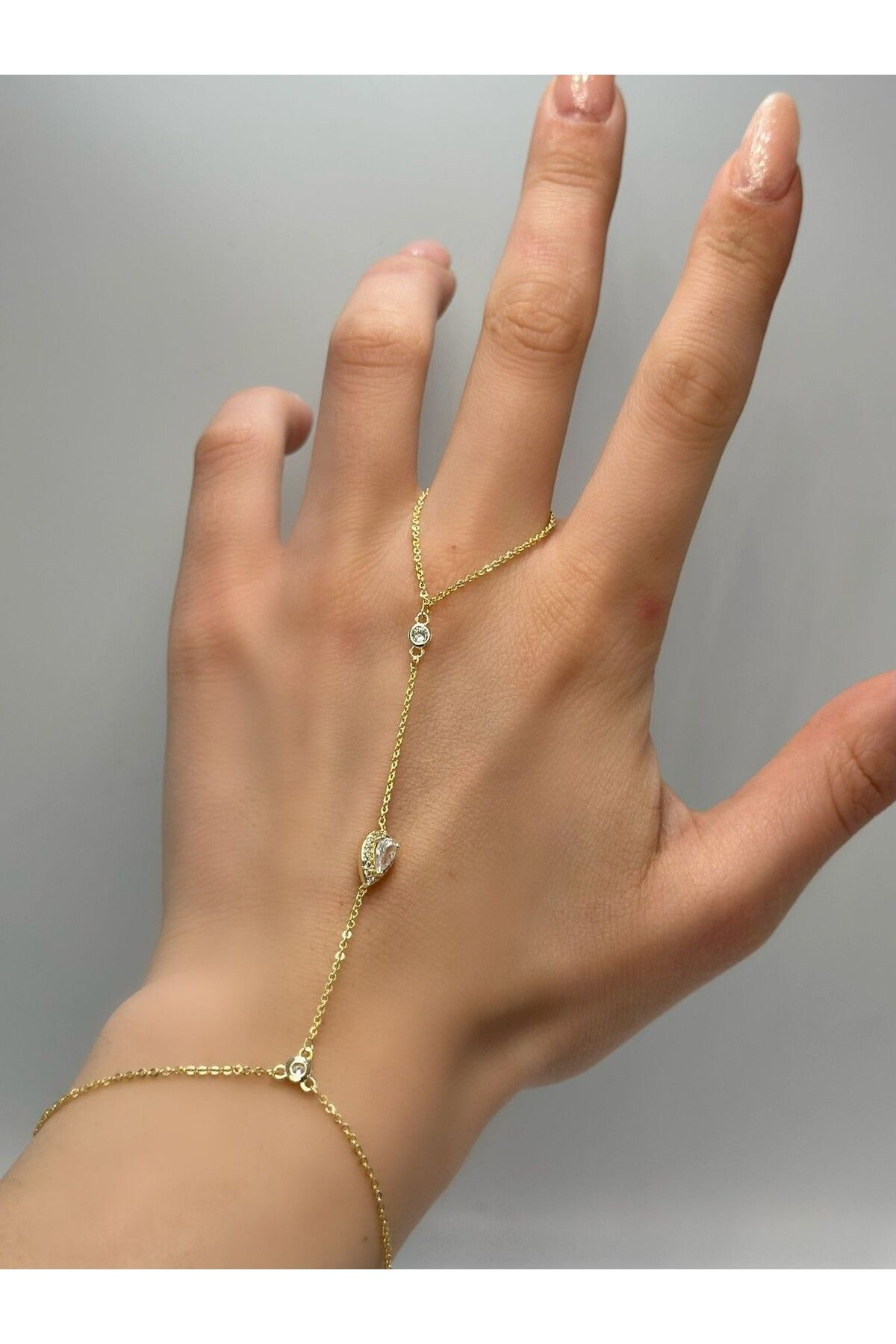 MyladyAccessoriess Damla Detay Çelik Şahmeran