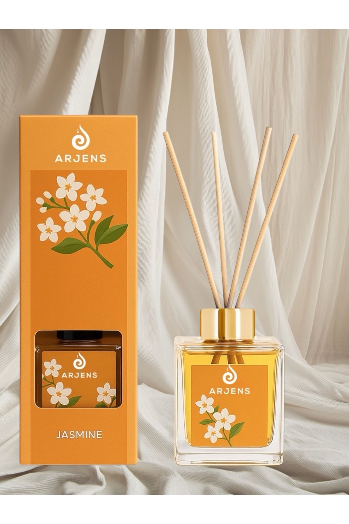 Arjen's Jasmine Bambu Çubuklu Oda Kokusu