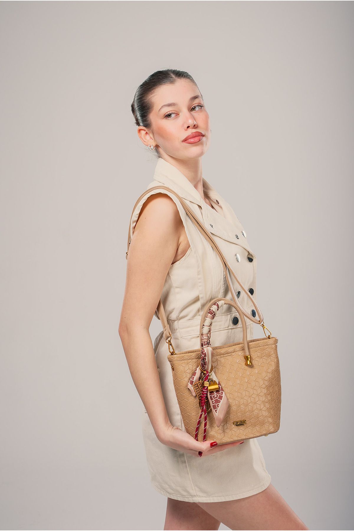 ÇÇS ÇÇS KADIN OMUZ ÇANTASI CCS18044 Camel