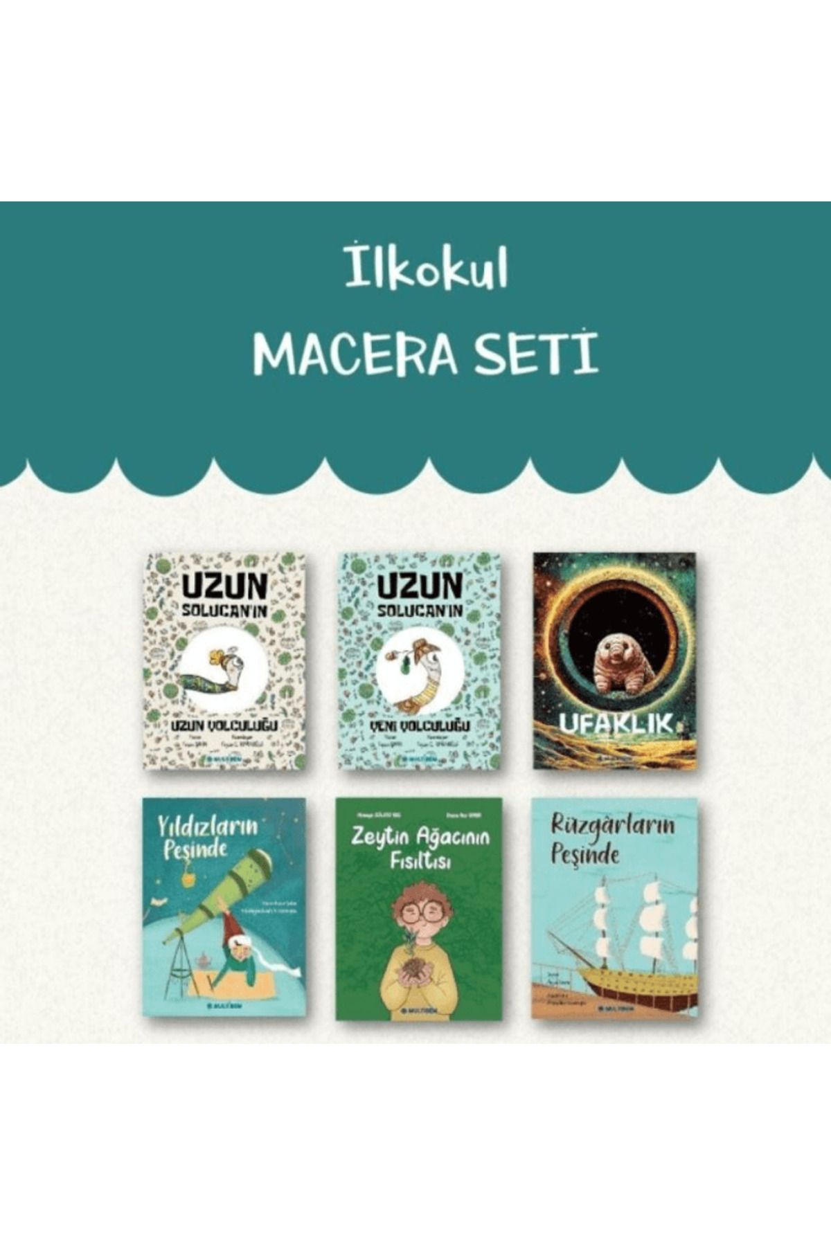 Multibem Yayınları İlkokul Macera Seti (6 Kitap) / Kolektif / Multibem Yayınları / 9780000033208