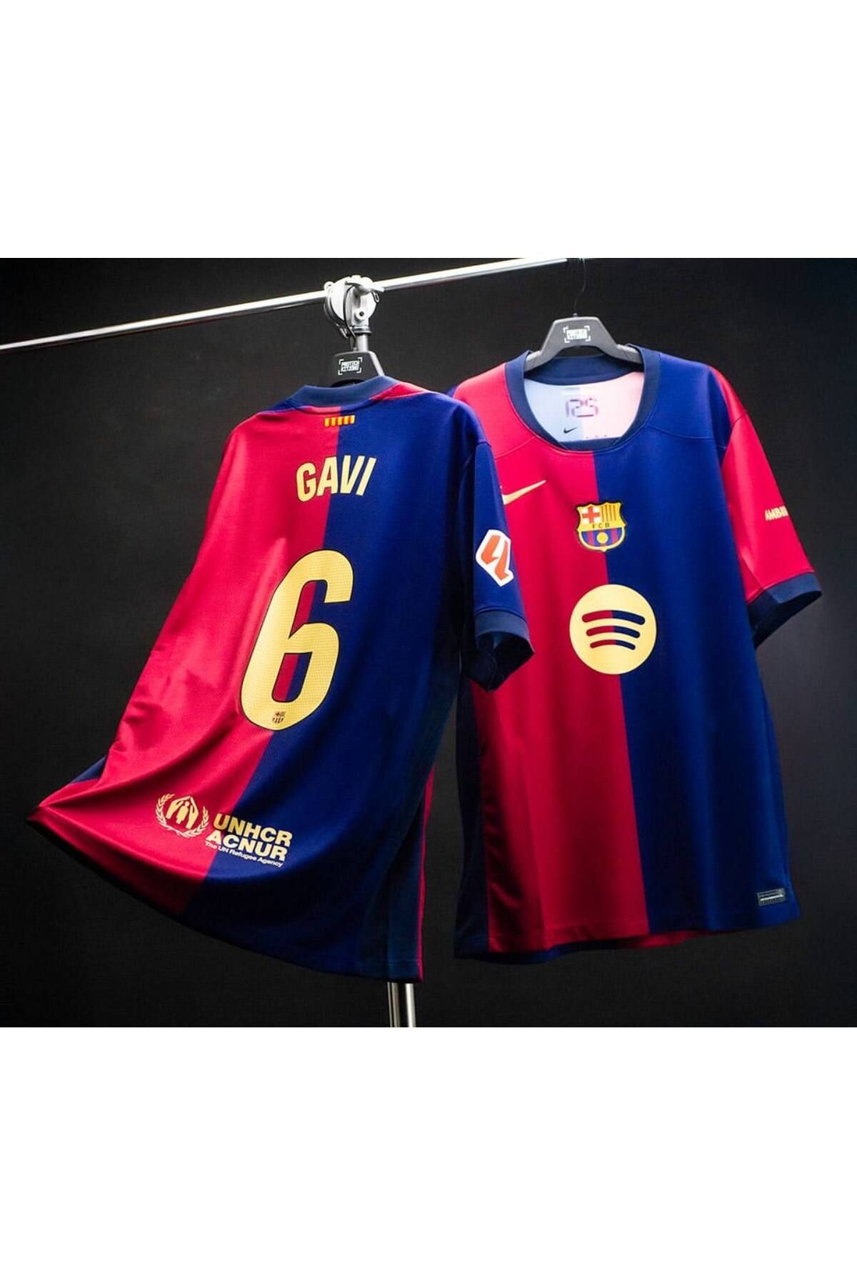 kombinezyum 2024/25 Barcelona #6 GAVİ İç Saha Forması (PARÇALI)
