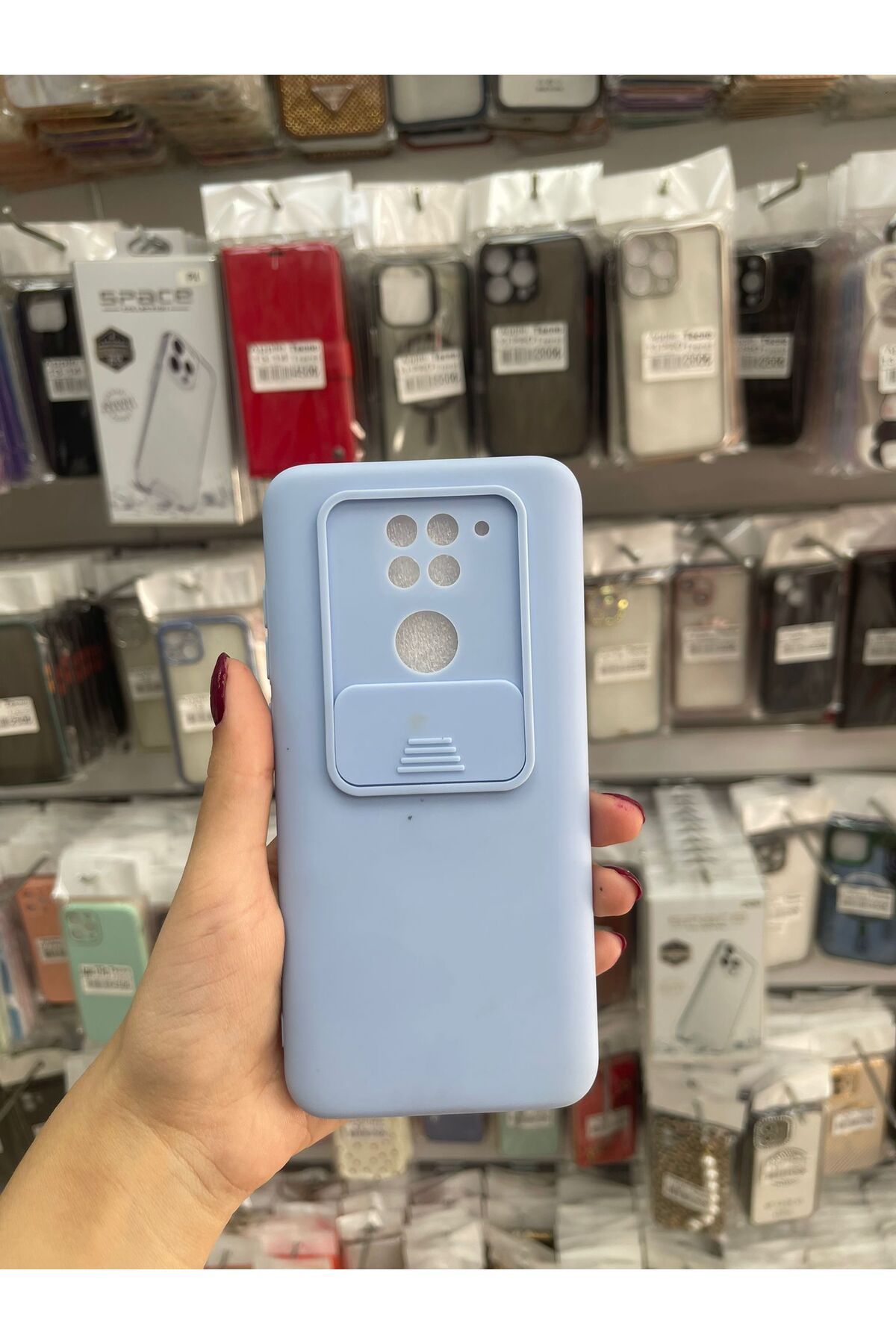TECNOTREND xiaomi redmi note 9 uyumlu kamera korumalı silikon kılıf