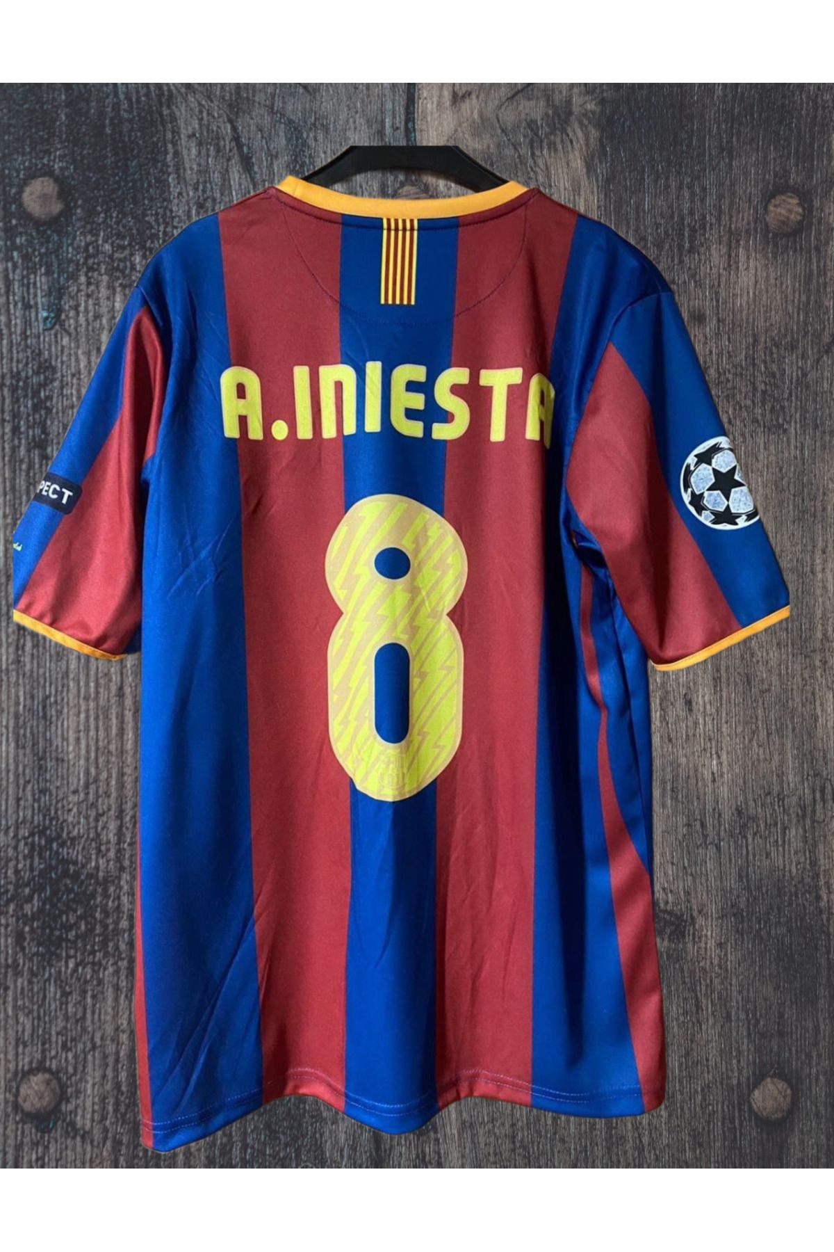 kombinezyum Barcelona 10/11 #8 İNİESTA İç Saha Retro Forması