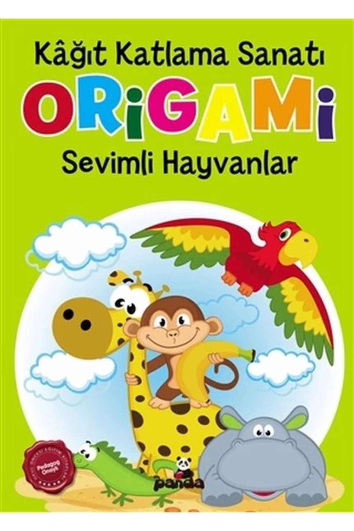Beyaz Panda Yayınları Origami - Kağıt Katlama Sanatı - Sevimli Hayvanlar
