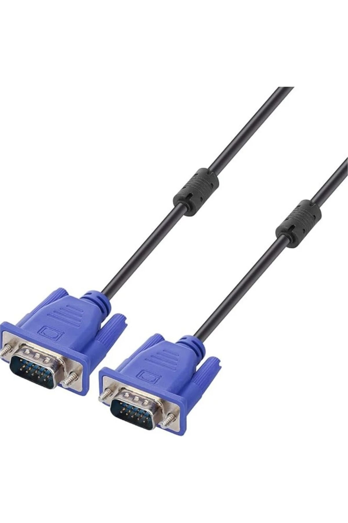 Home 1 Metre Mavi Uçlu Monitör & Tv & Pc & Projeksiyon Uyumlu VGA Kablo