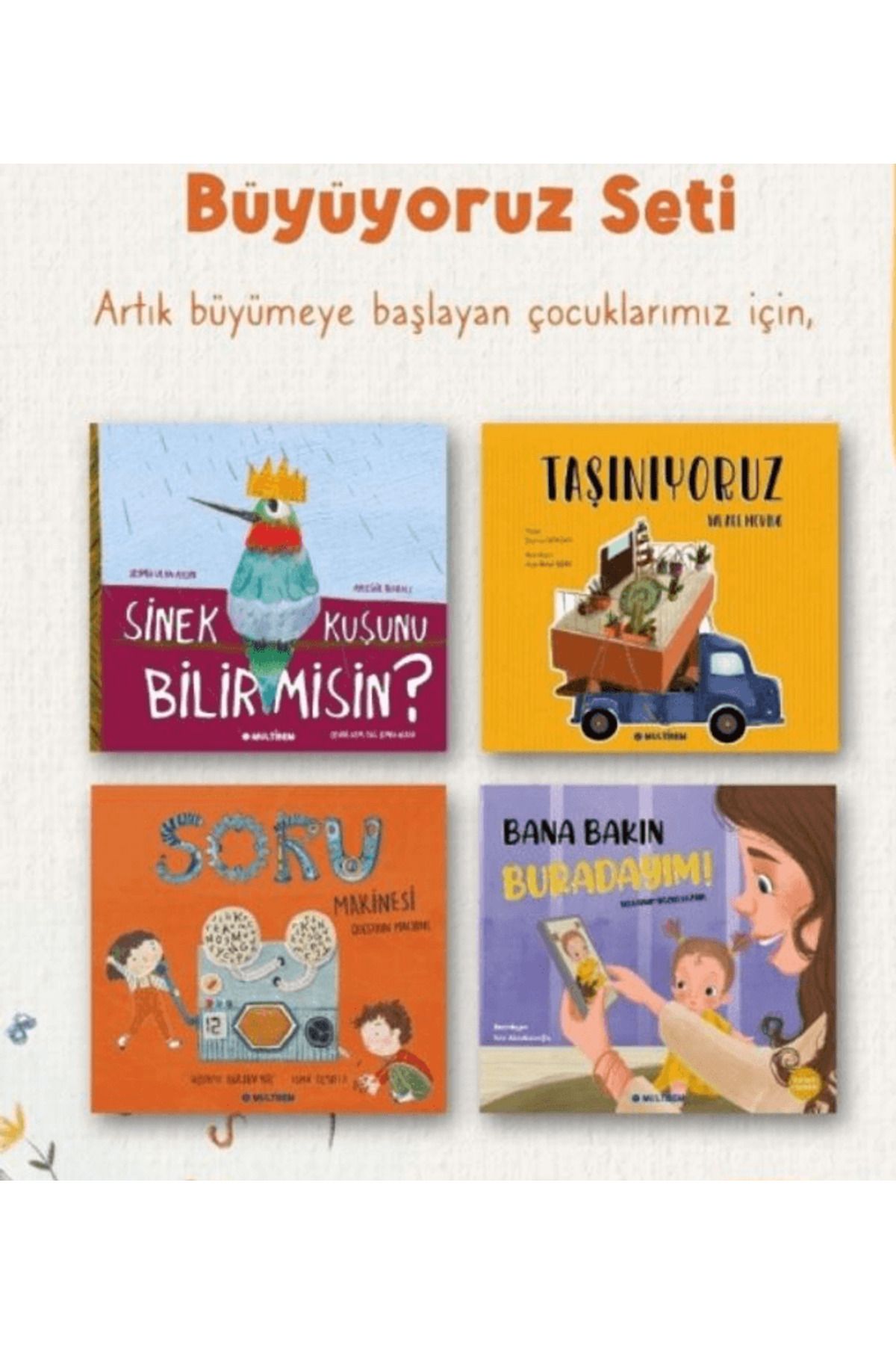 Multibem Yayınları Büyüyoruz Seti (4 Kitap) / Kolektif / Multibem Yayınları / 9780000033222