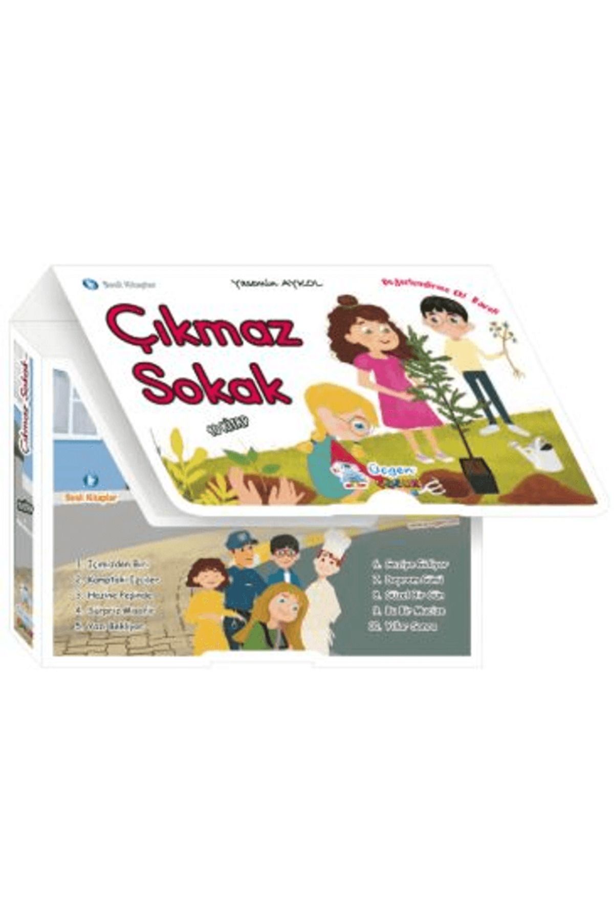 Üçgen Çocuk Çıkmaz Sokak – Kutulu 10 Kitap / Yasemin Aykol / Üçgen Çocuk / 9786258306491