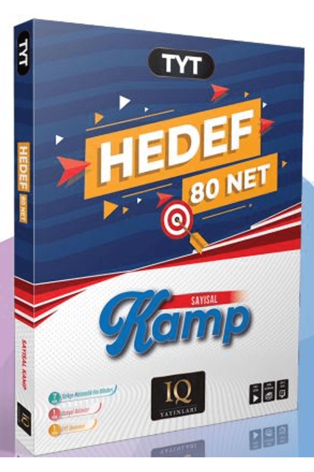 IQ YAYINLARI TYT Hedef 80 Kamp Sayısal / Kollektif / IQ Yayınları / 9786259571621