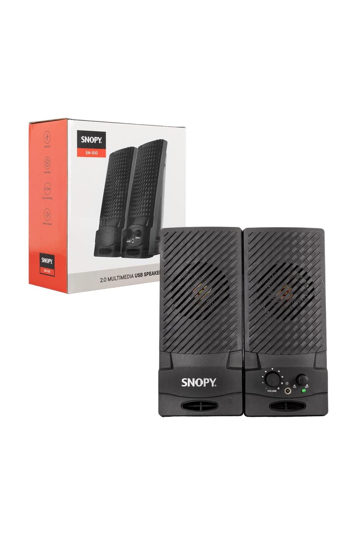SN-510 3 WATT USB 2.0 SİYAH 1+1 SPEAKER