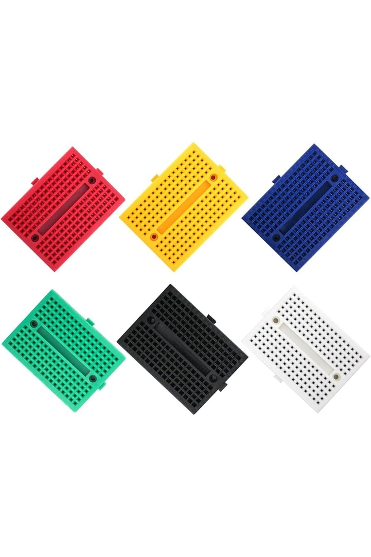 Elektronik Atölye Mini Breadboard 6’Lı Set