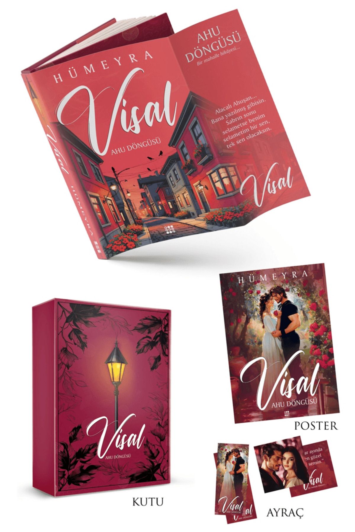 Dokuz Yayınları Visal – Ahu Döngüsü (Kutulu) / Hümeyra / Dokuz Yayınları / 8789067982345