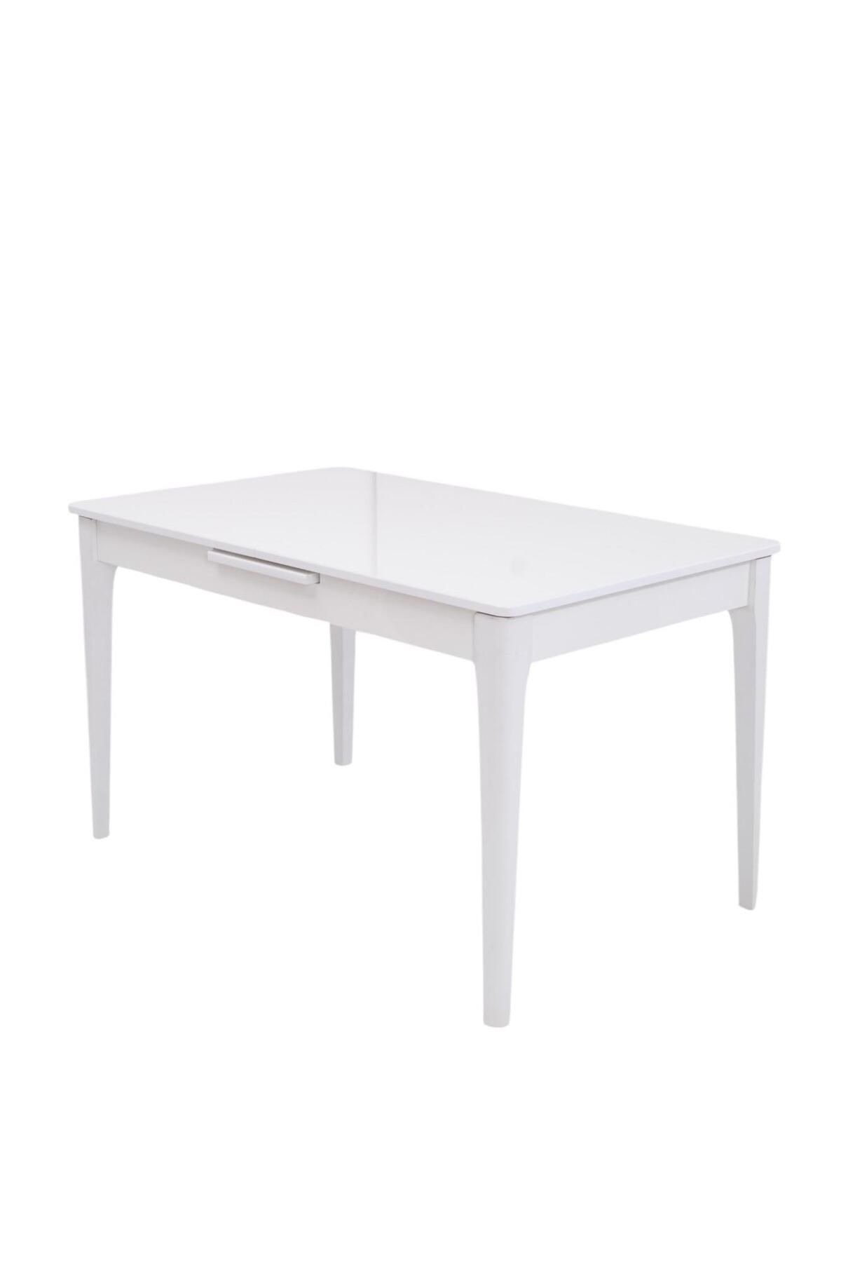 Erezogulları Mobilya Paris Lak Panel MDF Otomatik Açılır Mutfak Masası 80x130cm