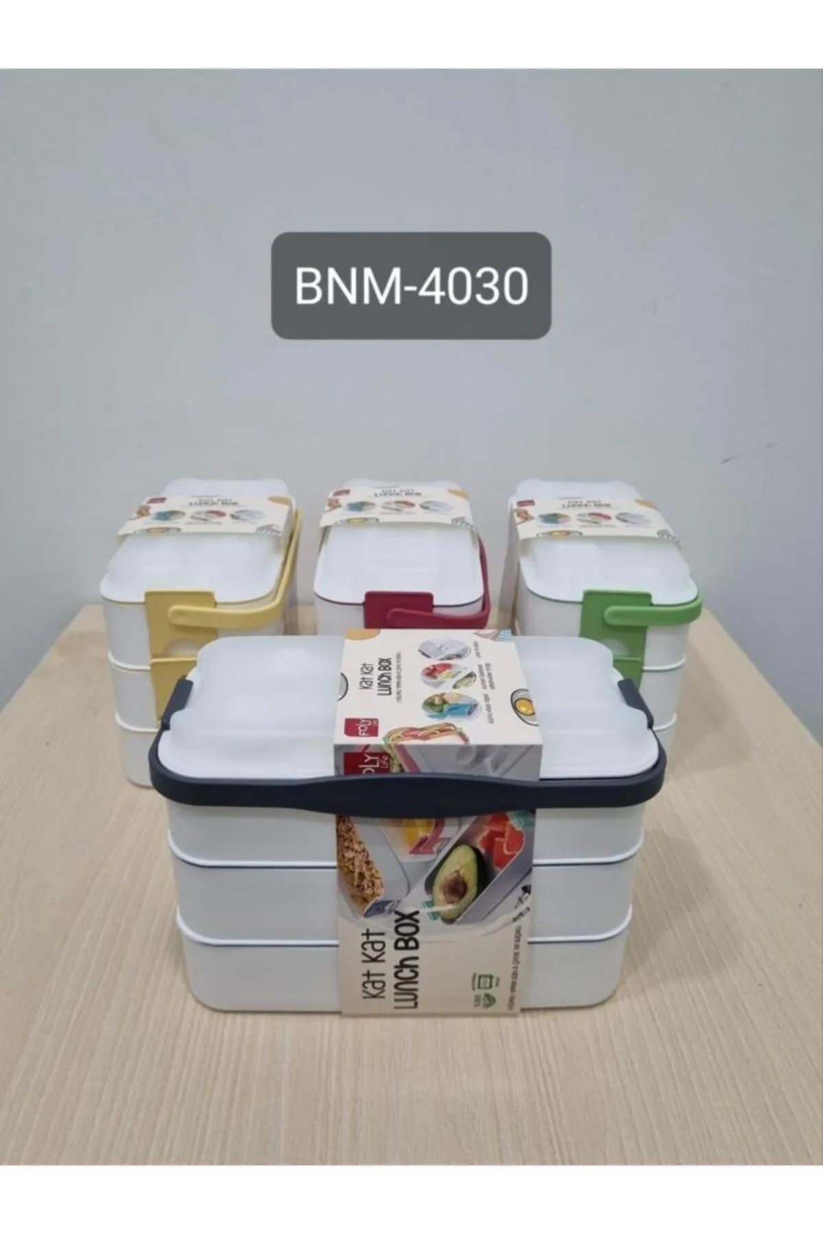 PRATİKOBA Kat Kat Lunch Box Saklama Kabı Royaleks-BNM-4030