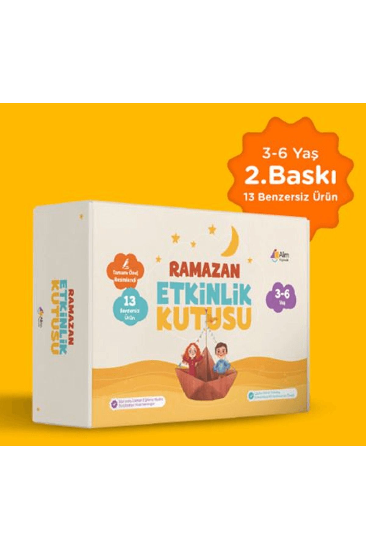 Alim Yayıncılık Ramazan Etkinlik Kutusu 3-6 Yaş / Kolektif / Alim Yayıncılık / 9786057233838