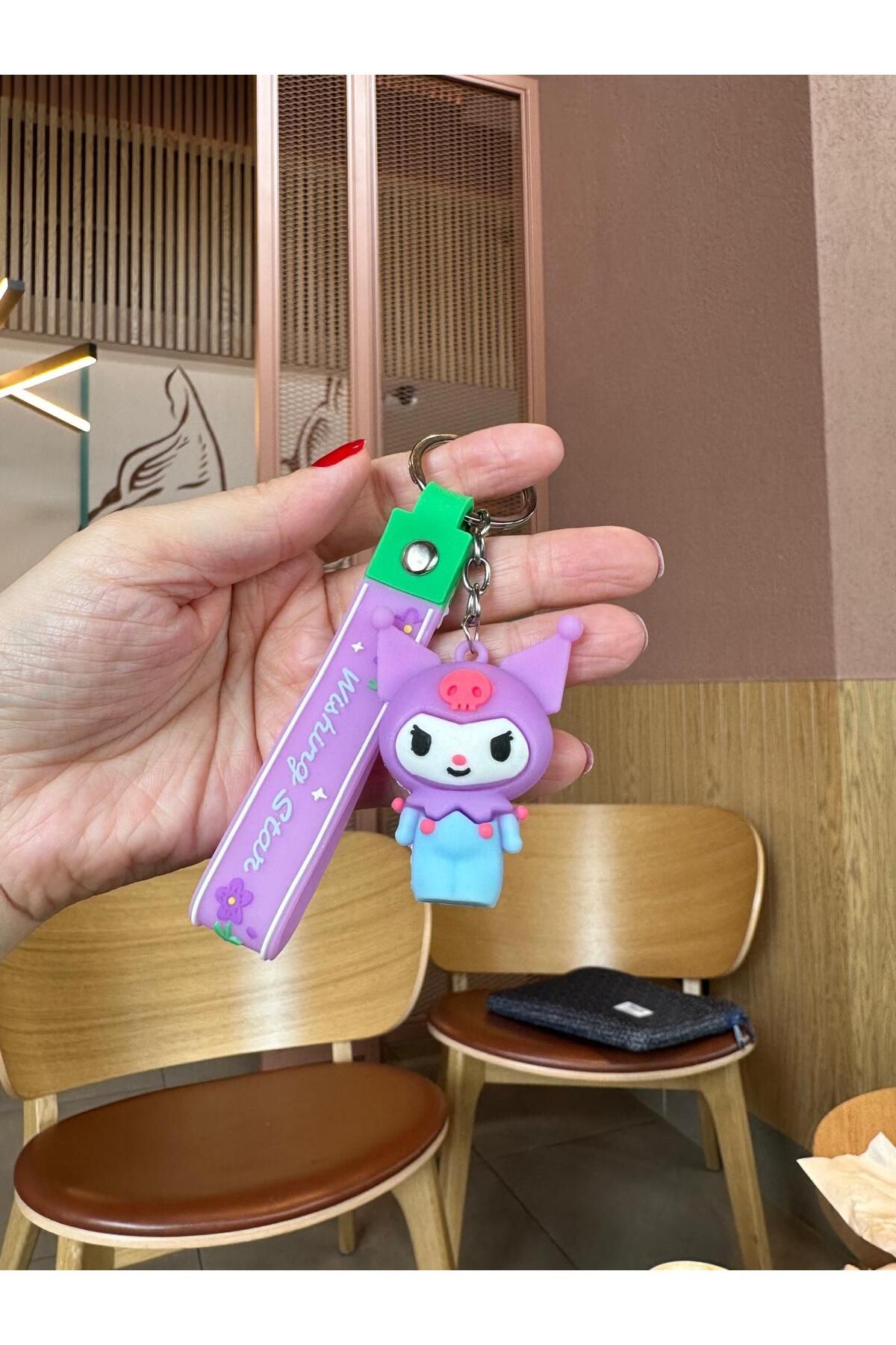 Serena Company Anime Figürlü Renkli Çanta Süsü ve Anahtarlık