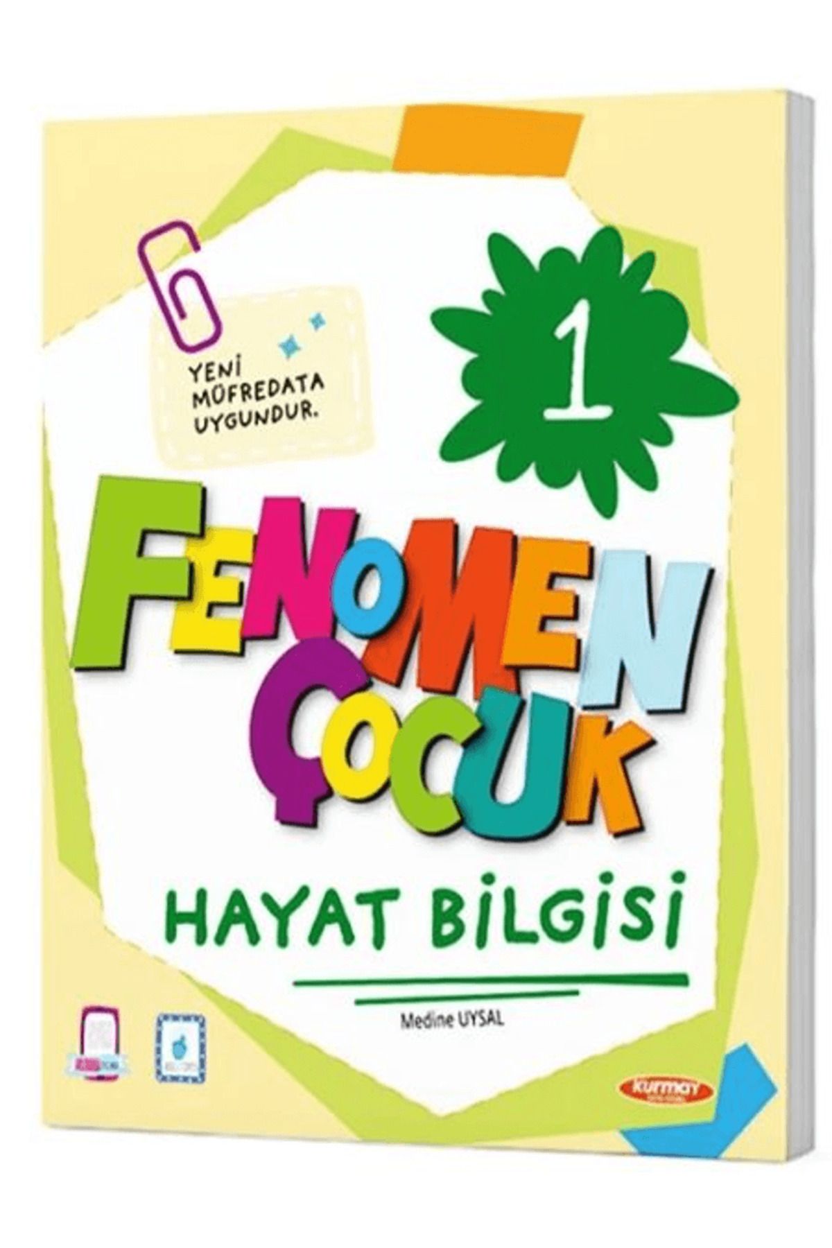 Kurmay Yayınları Fenomen Çocuk 1 Hayat Bilgisi / Medine Uysal / Kurmay Yayınları / 9786256972827