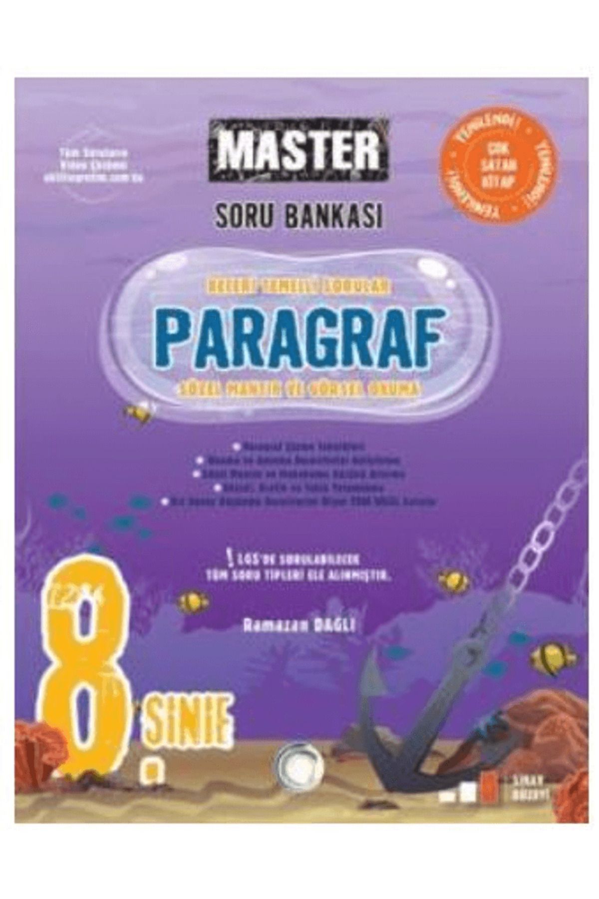 Okyanus Yayınları 8. Sınıf Master Paragraf Soru Bankası / Kolektif / Okyanus Yayınları / 9786259566719