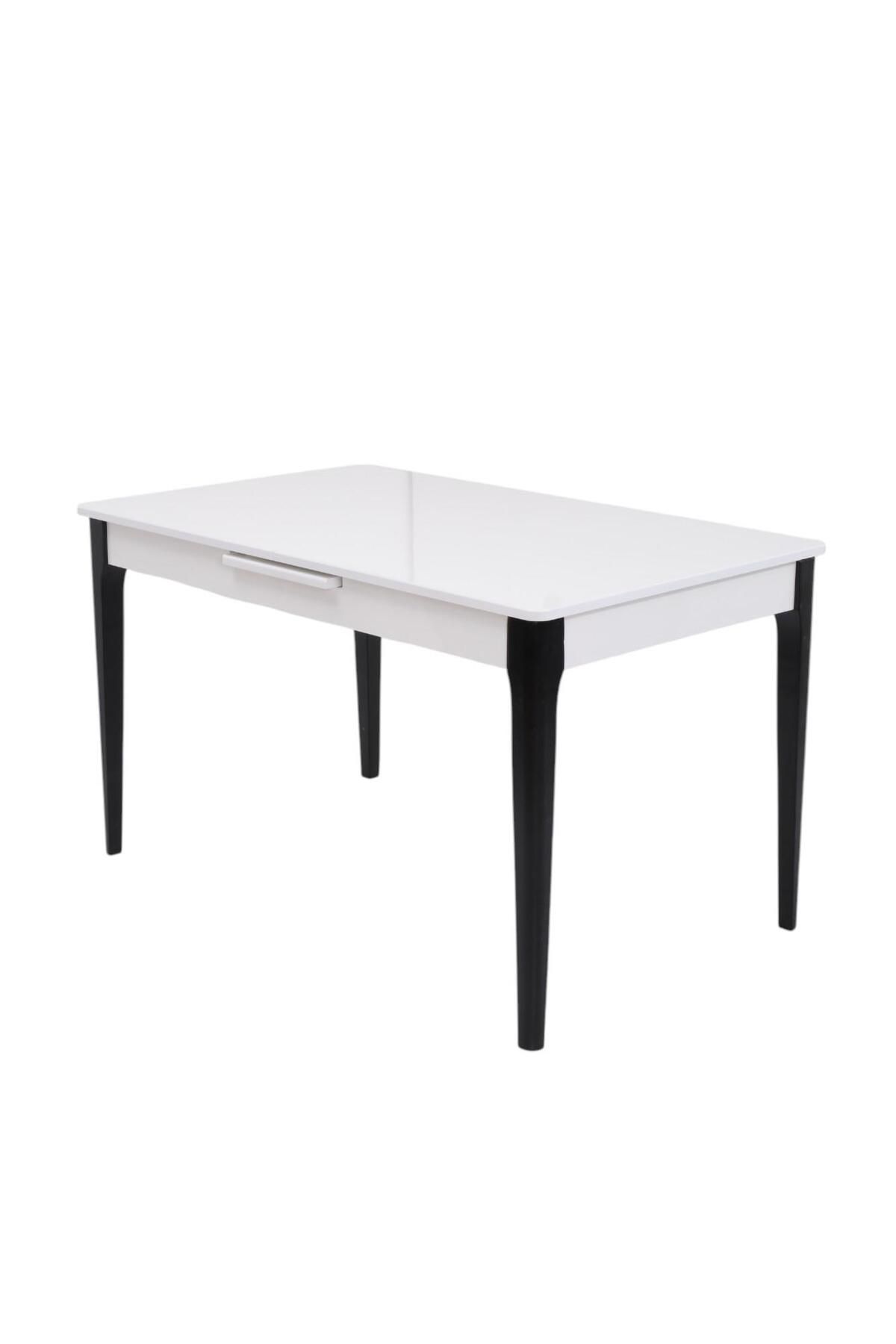 Erezogulları Mobilya Paris Lak Panel MDF Otomatik Açılır Mutfak Masası 80x130cm