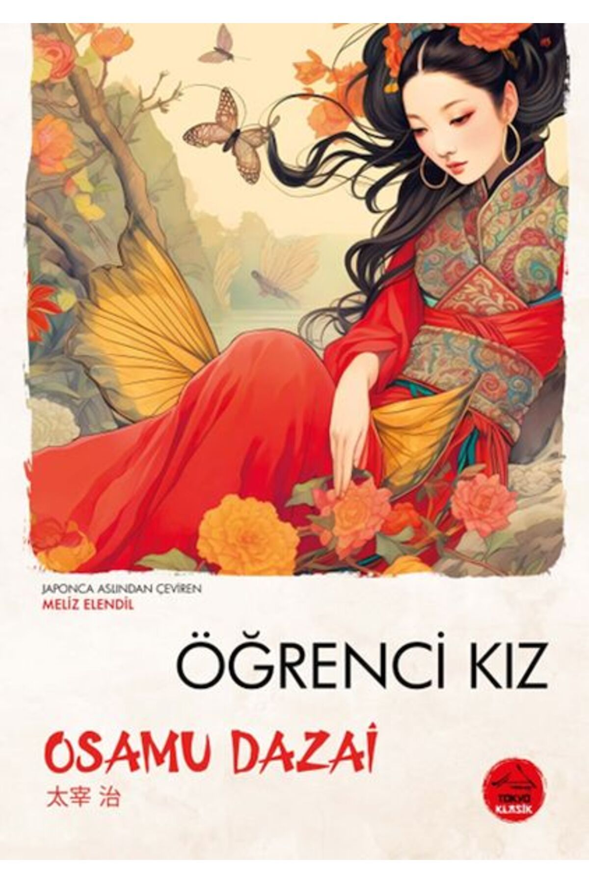 Tokyo Manga Öğrenci Kız Osamu Dazai Japon Klasikleri