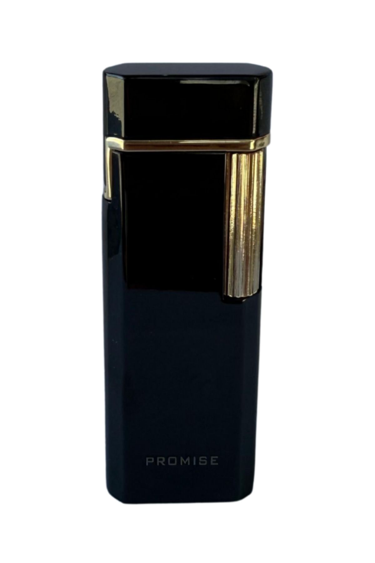 PROMISE Siyah Gold Metal Soft Flame Çakmak