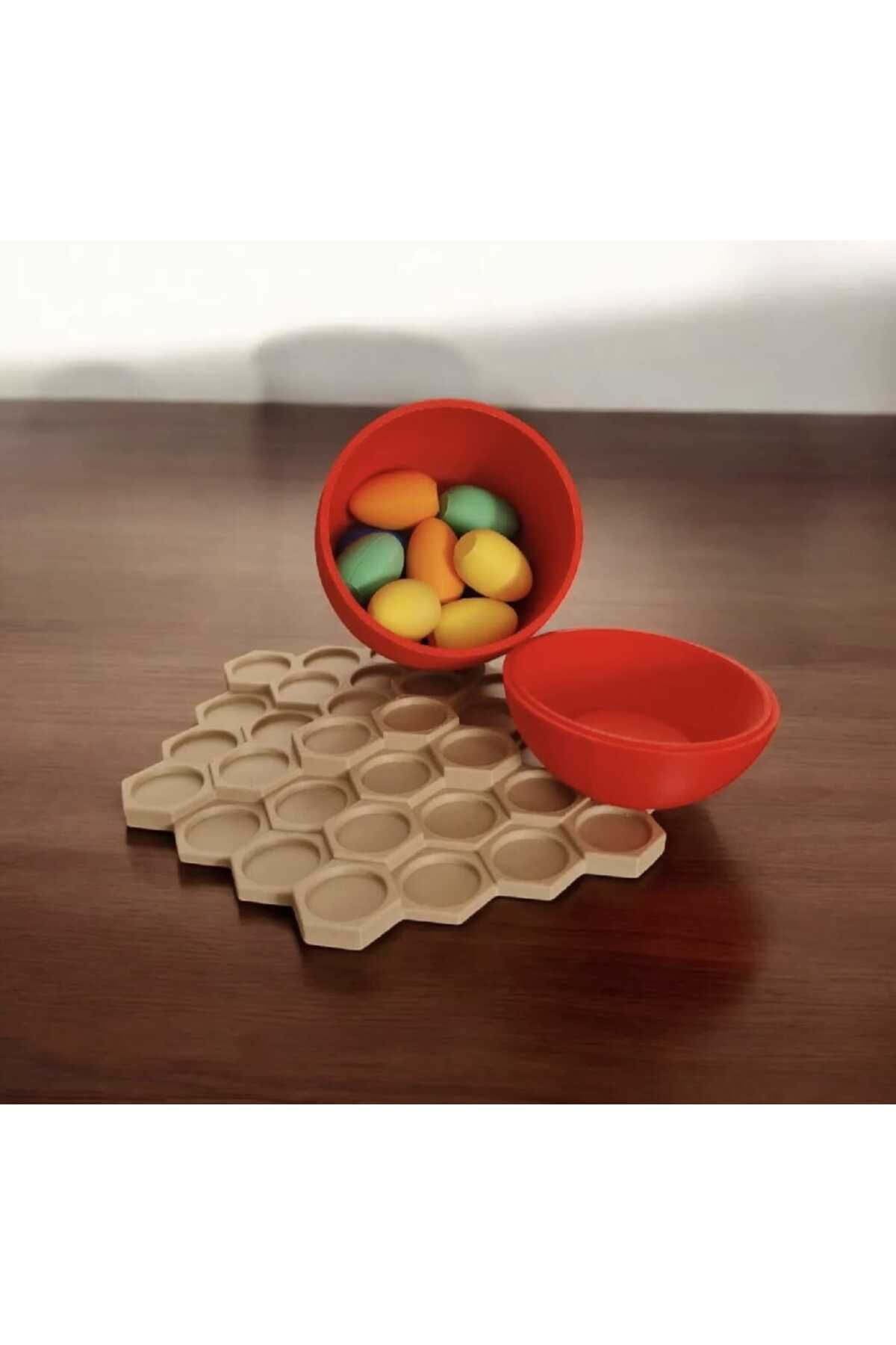 Toys Renkli Denge Oyunu - Eğlenirken Öğreten Aile Aktivitesi - Montessori Denge