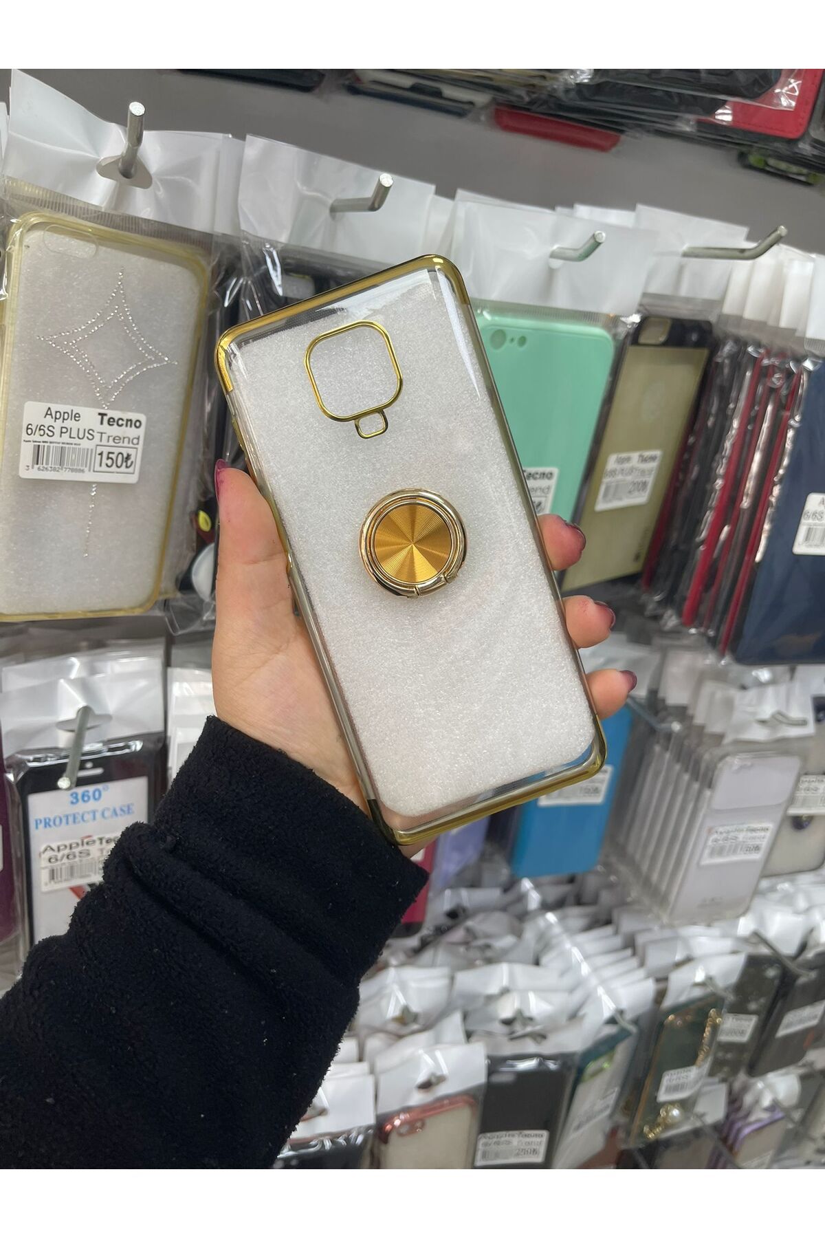 TECNOTREND Redmi Note 9 Pro/Note 9s Uyumlu gess silikon kılıf