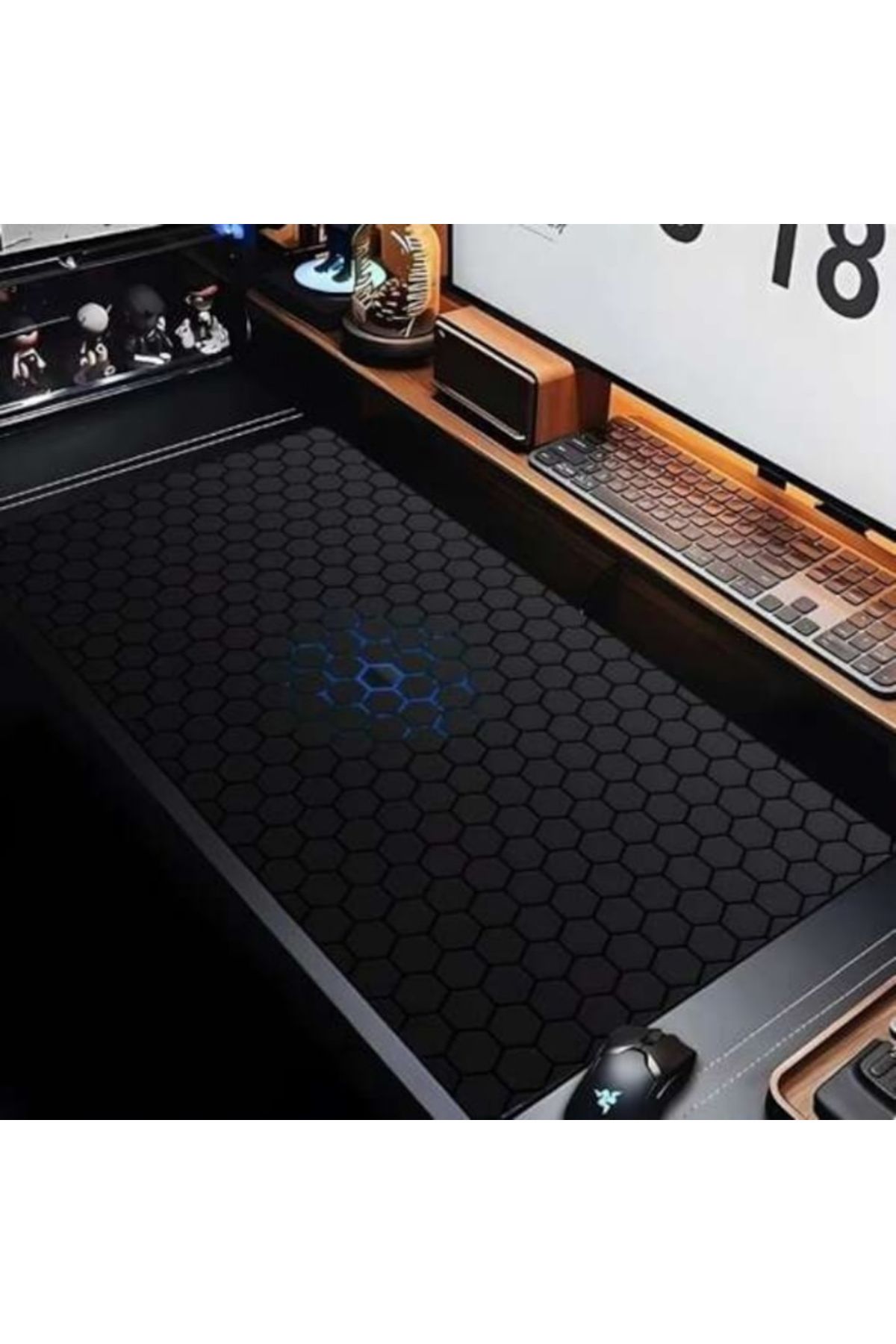 varioshop-VarioShop® Gaming Mousepad, Waterproof, Anti-Slip Coating, Large Work Surface, Comfortable 8
