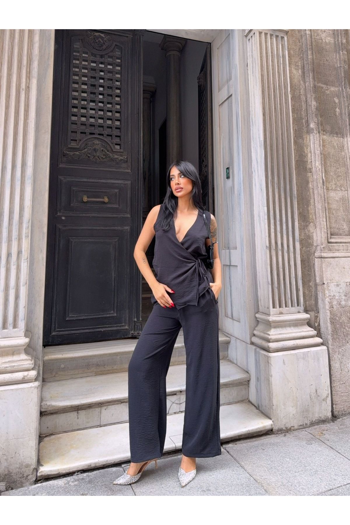 Ekim Store Yandan İp Bağcıklı Takım