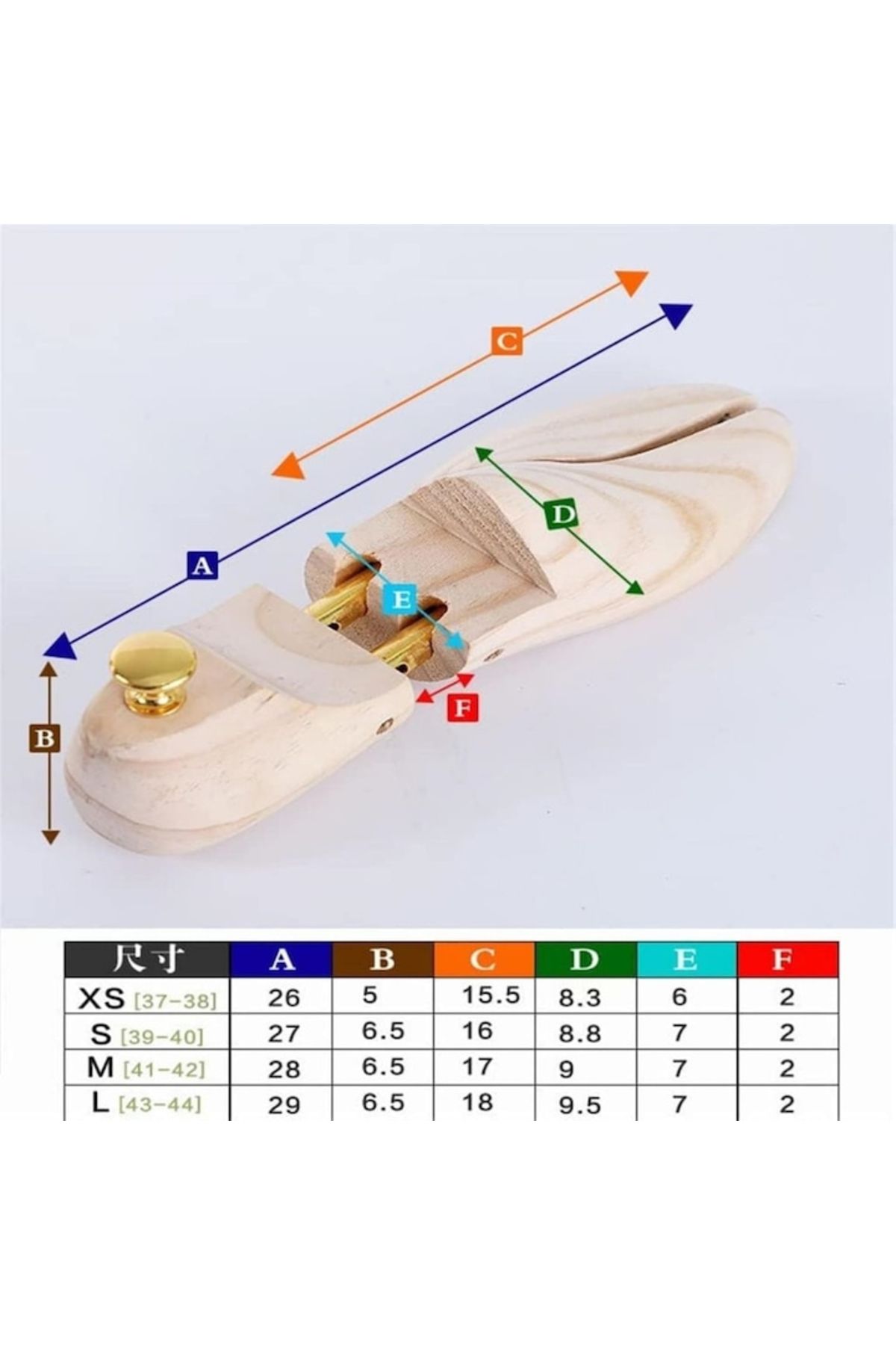varioshop-Set of 2 Adjustable Shoe Stretchers/Shoe Lasts VarioShop®, Size 39 - 40, For Widening and Elongating Shoes, Plain 3