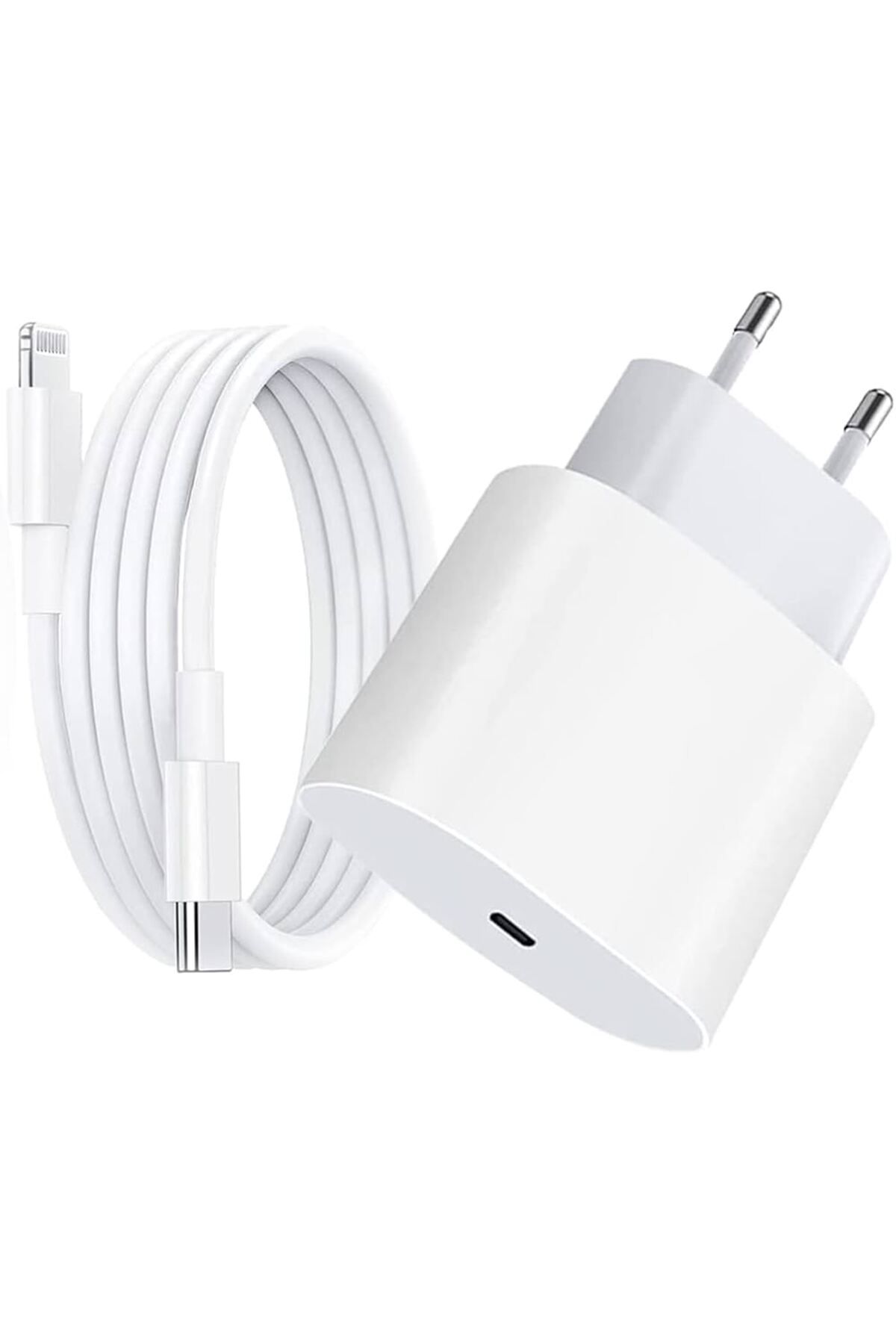 TECHSON Iphone 8 X Xs Xr 11 12 13 14 / Pro Max Mini Plus Cihazları Hızlı Şarj Aleti 20w Lightning
