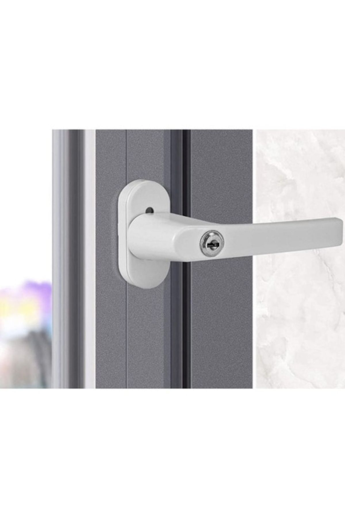 varioshop-Universal handle for VarioShop® window, safety lock, set of keys and screws 6