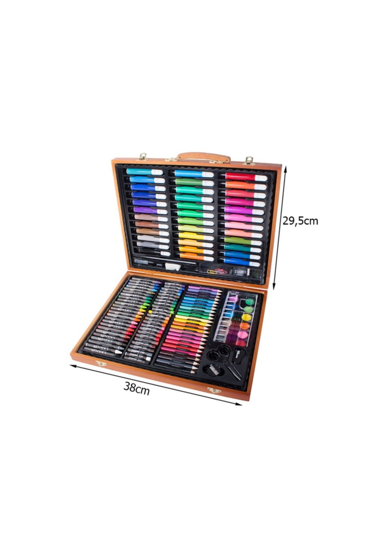 varioshop-VarioShop® Complete Drawing and Painting Set for Children, 150 Elements, Storage Case 9