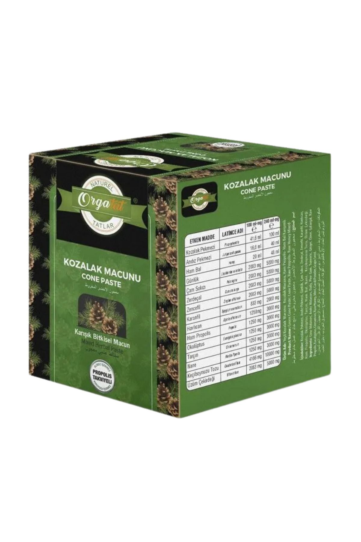 ORGATAT 240 Gr Kozalak Macunu (Pine Cone Paste )