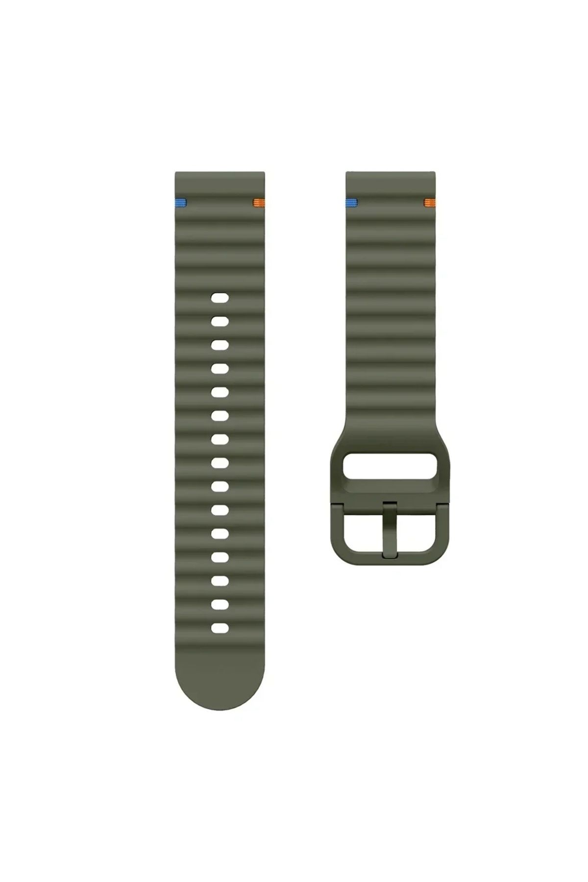 Dmay Amazfit Bip / Bip 3 / Bip 3 Pro Uyumlu Tokalı Silikon Kordon 20MM
