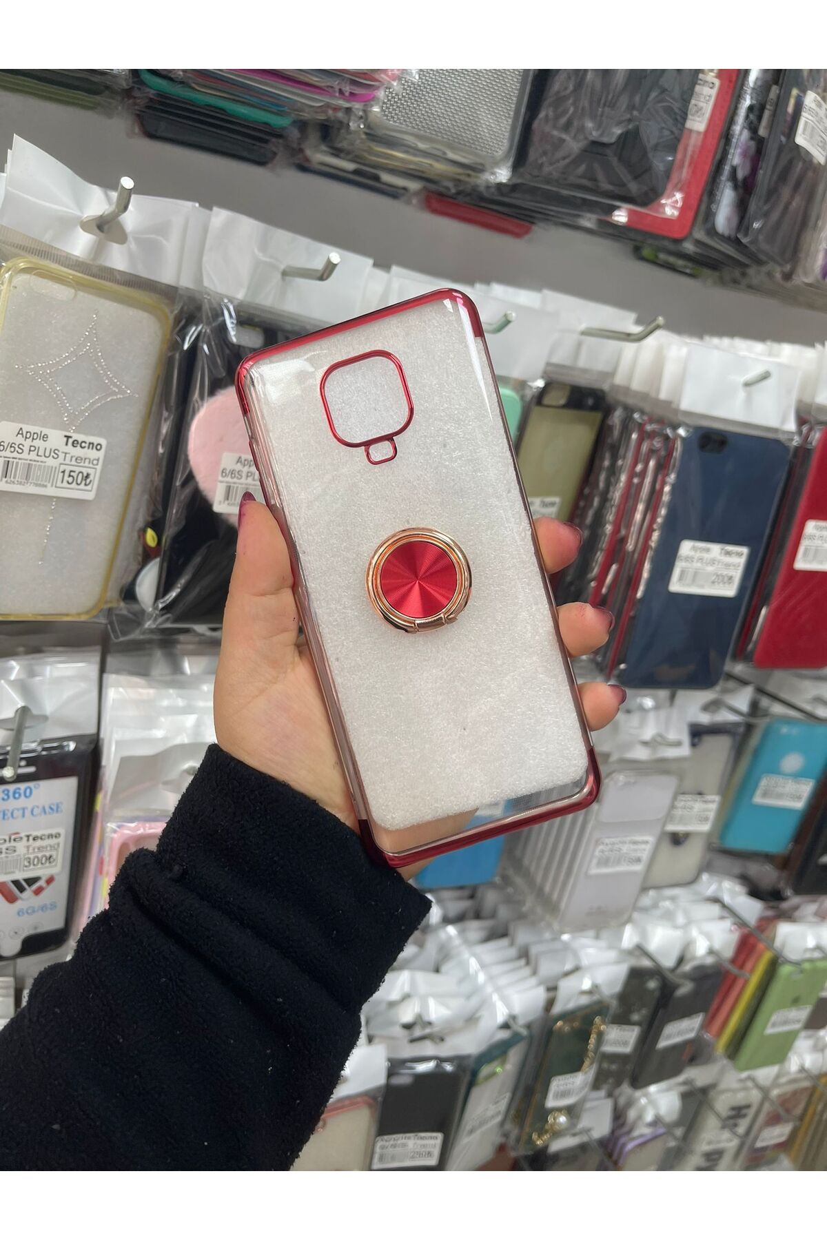 TECNOTREND Redmi Note 9 Pro/Note 9s Uyumlu gess silikon kılıf