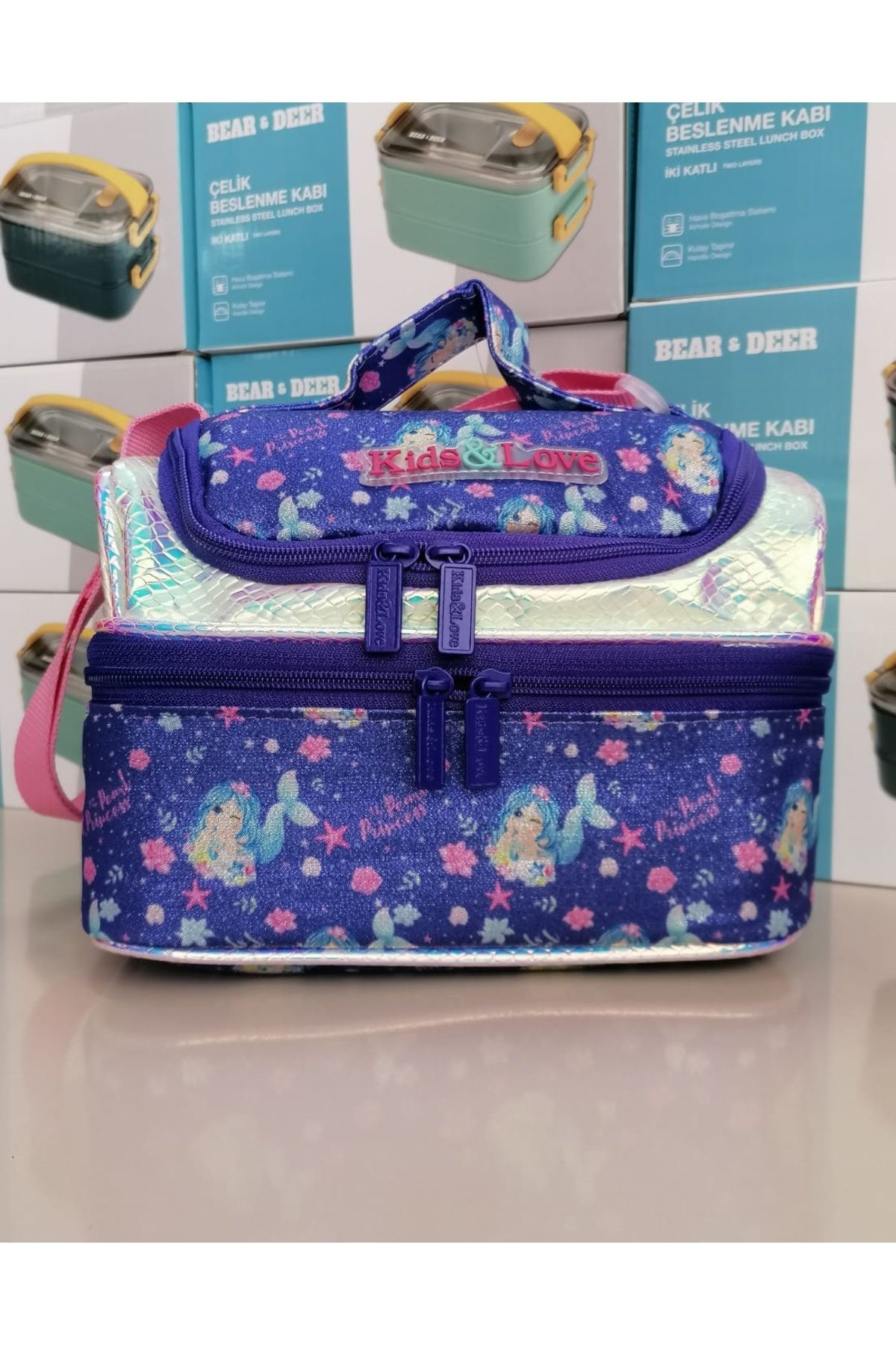 KAUKKO KidsLove Beslenme Çantası THERMO 2 KATLI