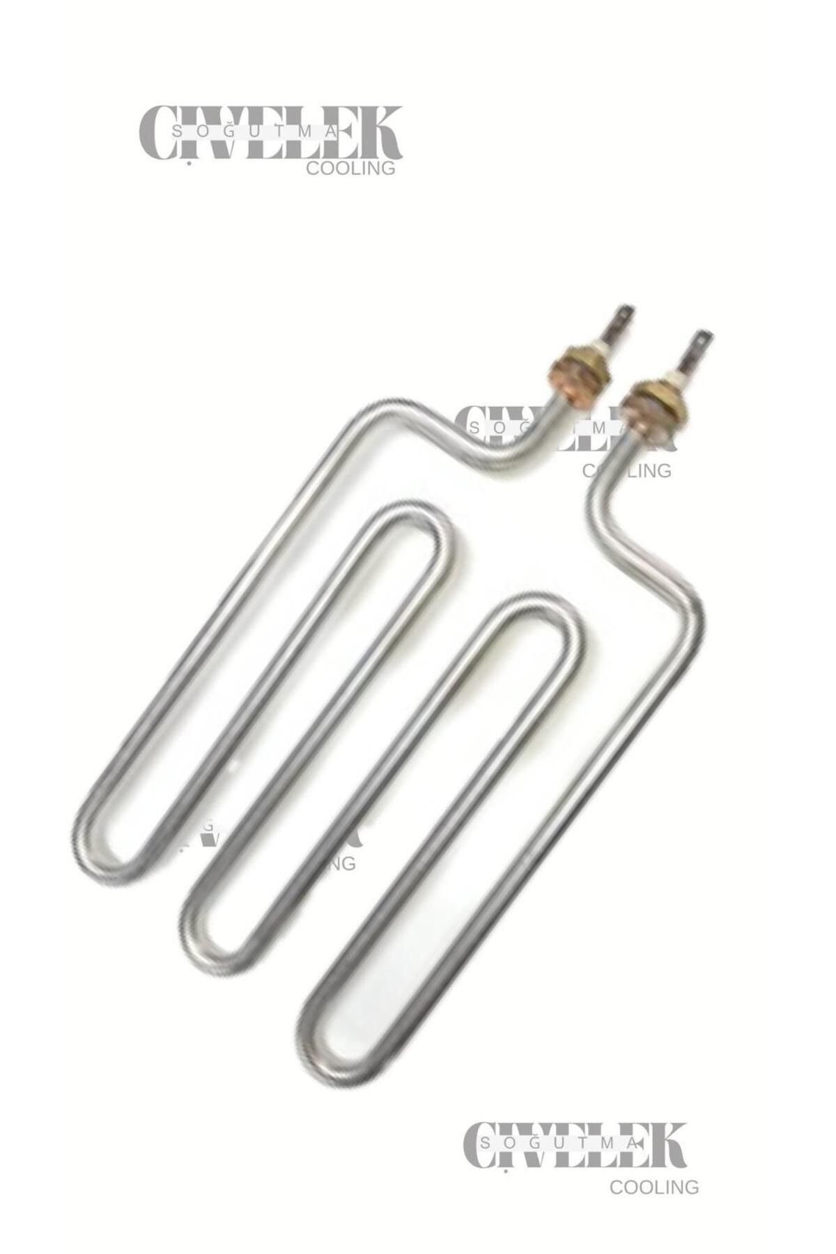 civelek soğutma Semaver Rezistans 2000w 220w 8,5 Çap Krom